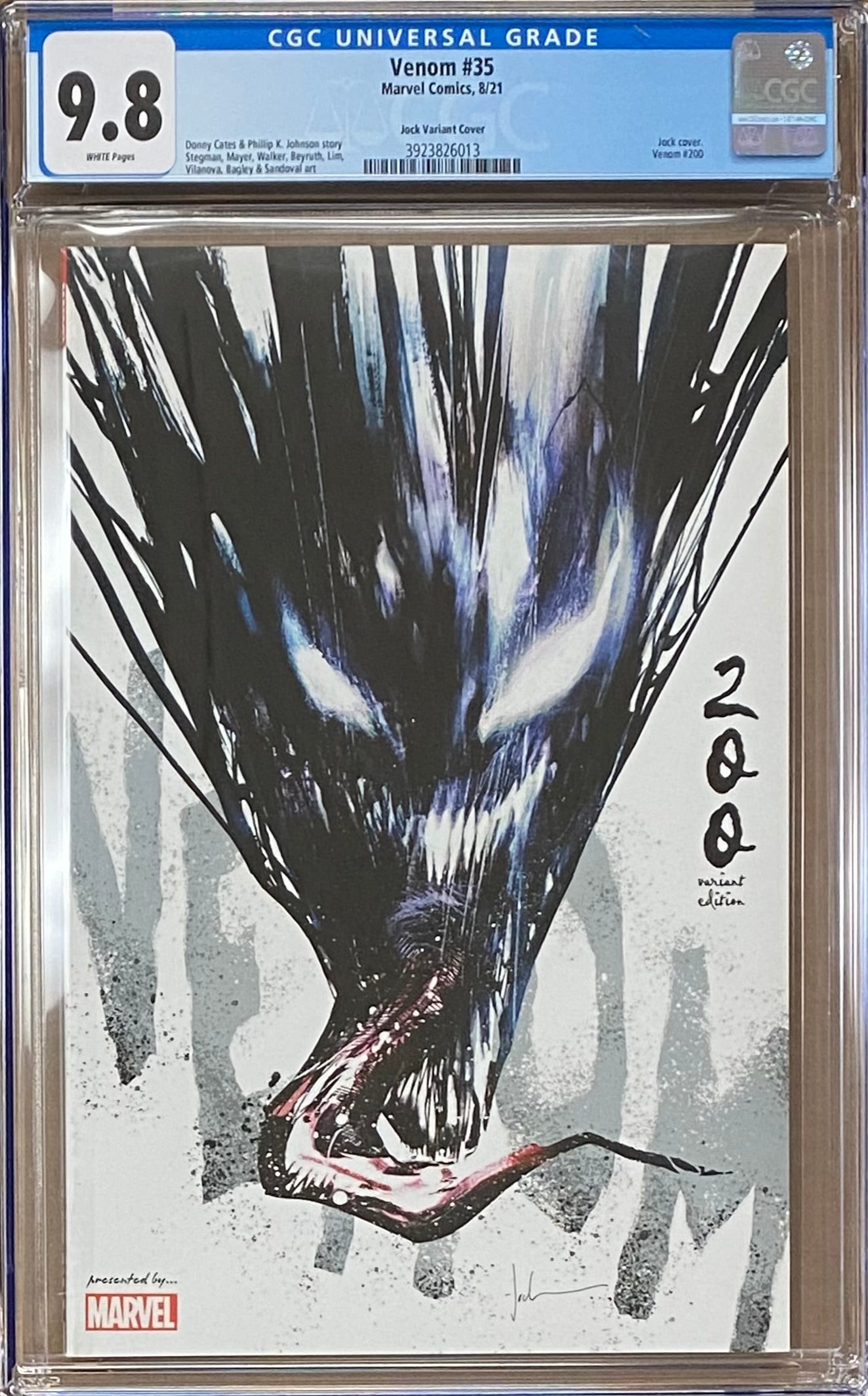 Venom #35 (#200) Jock Variant CGC 9.8