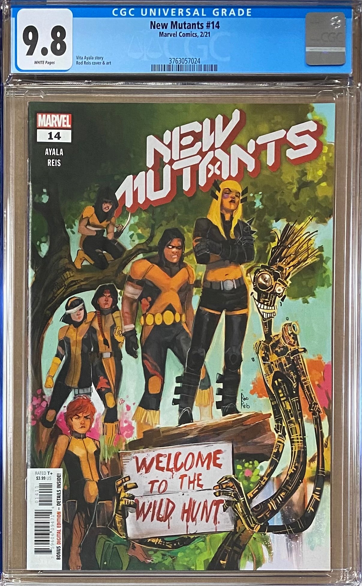 New Mutants #14 CGC 9.8