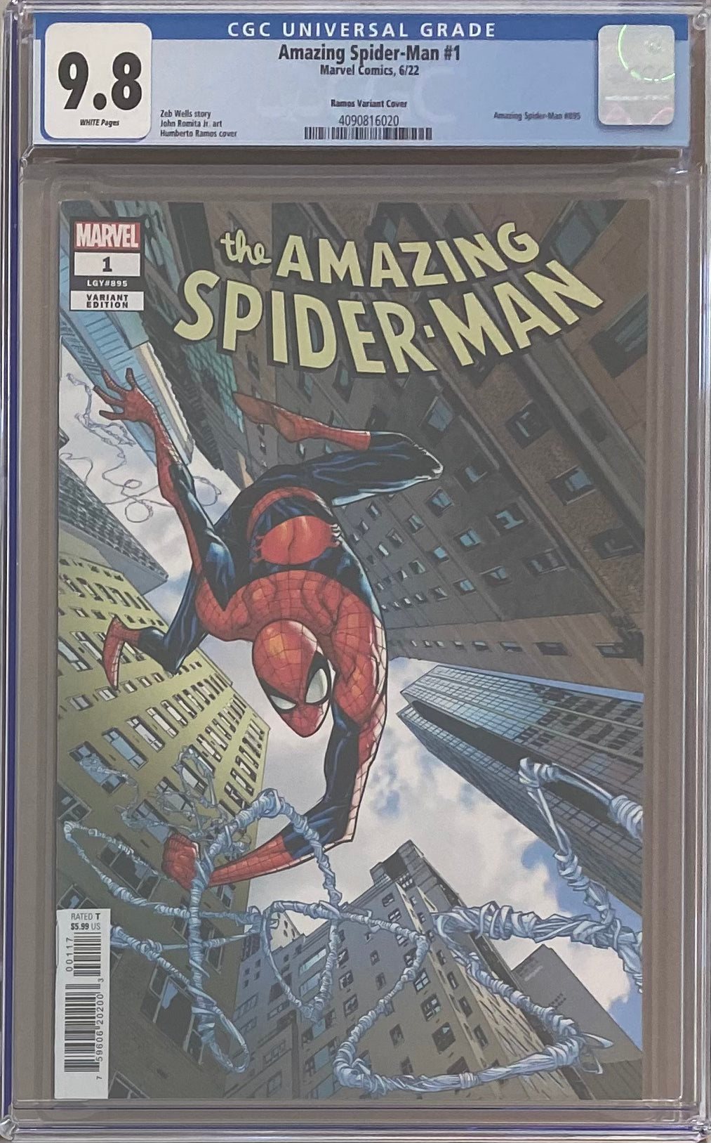 Amazing Spider-Man #1 Ramos Variant CGC 9.8