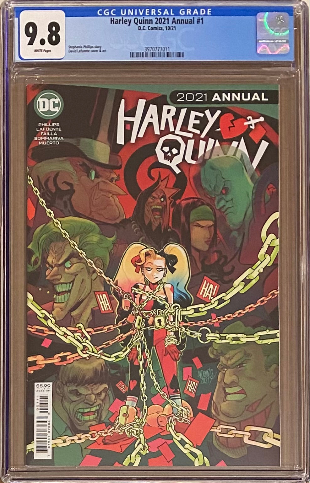 Harley Quinn 2021 Annual #1 CGC 9.8