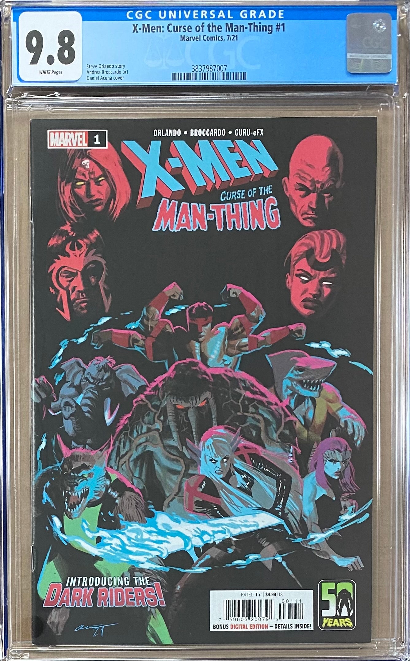 X-Men: Curse of the Man-Thing #1 CGC 9.8