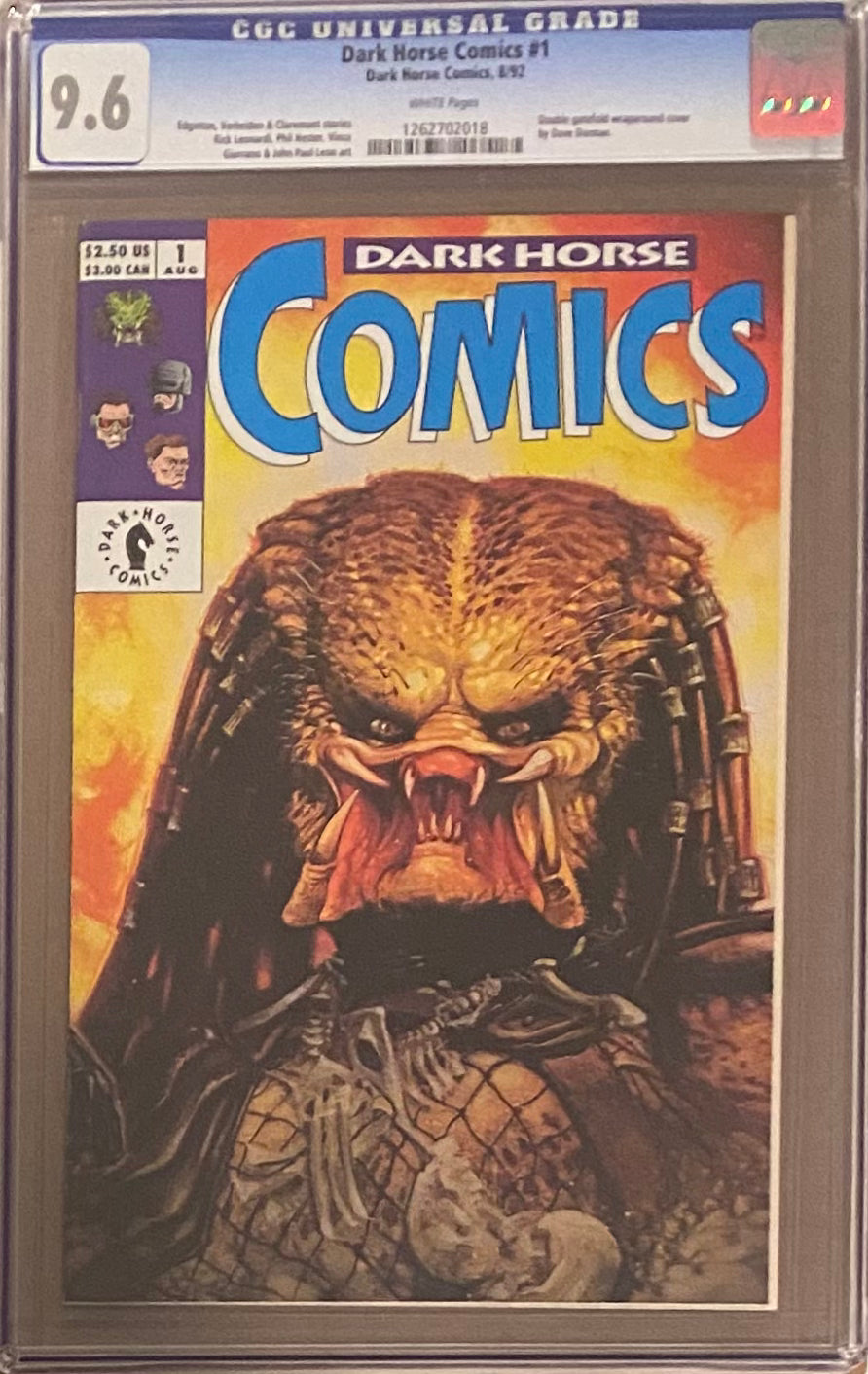 Dark Horse Comics #1 CGC 9.6