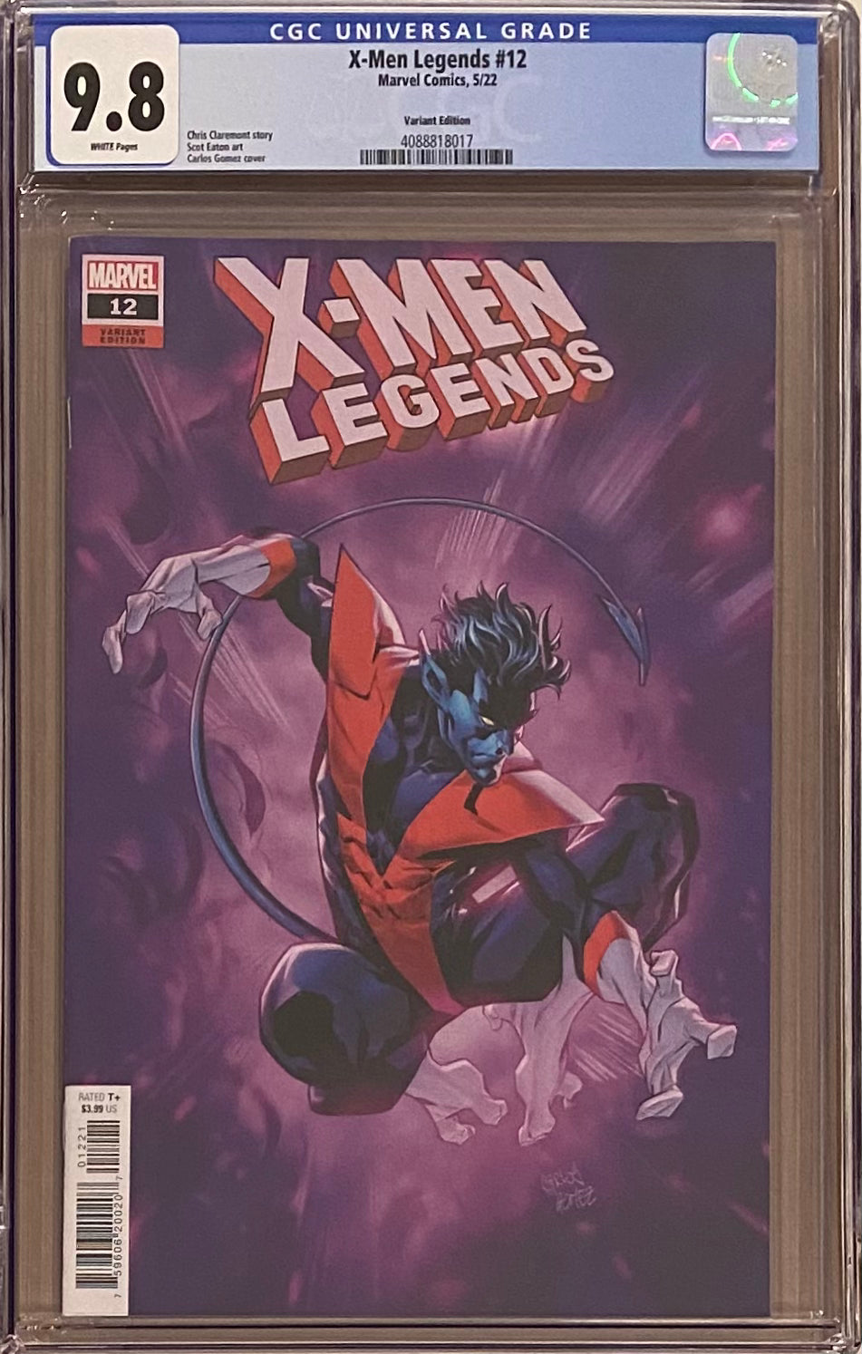 X-Men Legends #12 Variant CGC 9.8