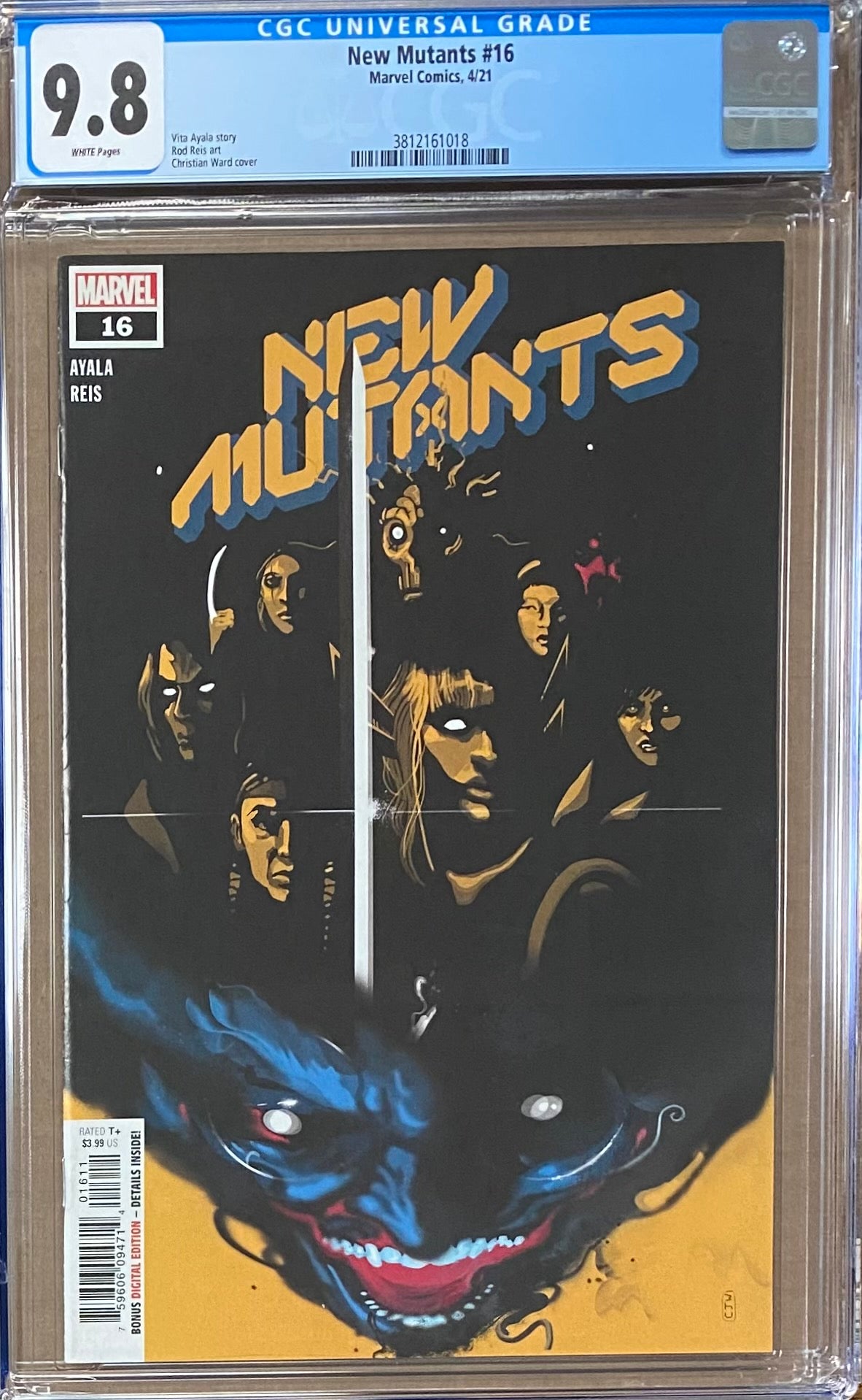 New Mutants #16 CGC 9.8