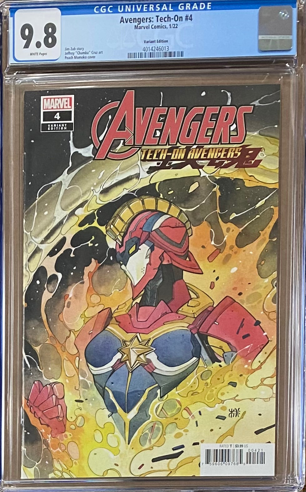 Avengers: Tech-On 4 Momoko Variant CGC 9.8