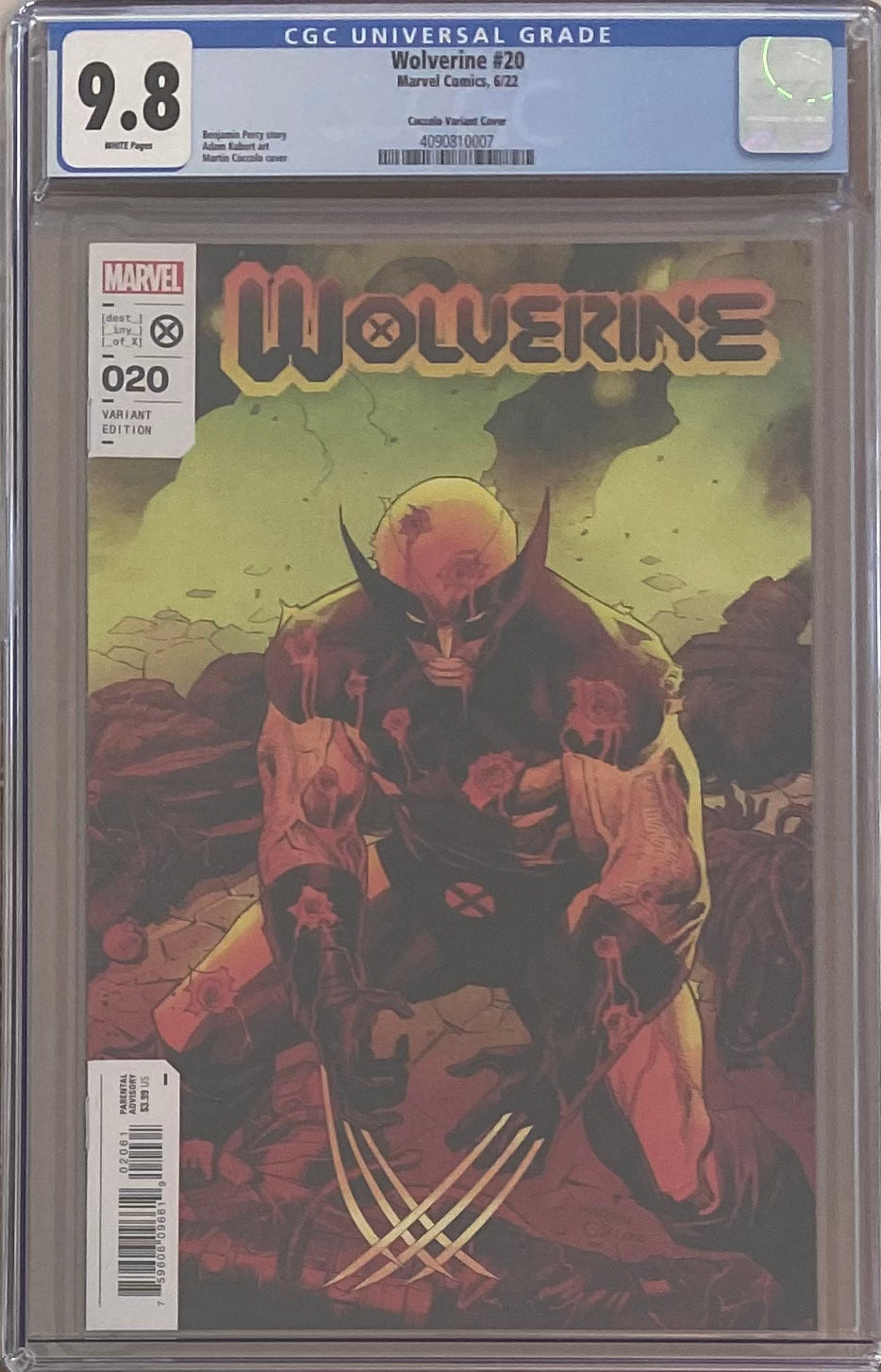 Wolverine #20 Coccolo Variant CGC 9.8