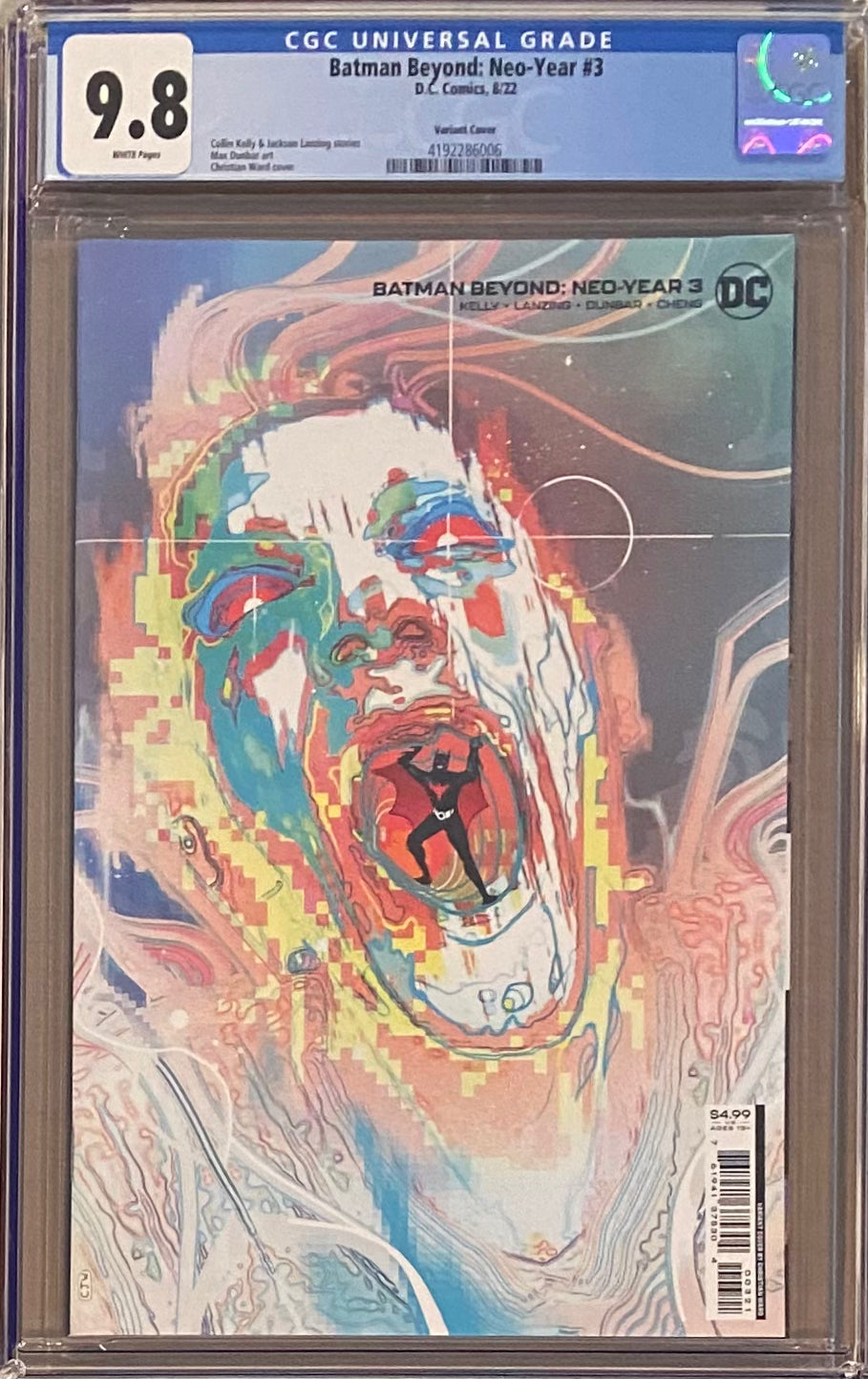 Batman Beyond: Neo-Year #3 Variant CGC 9.8