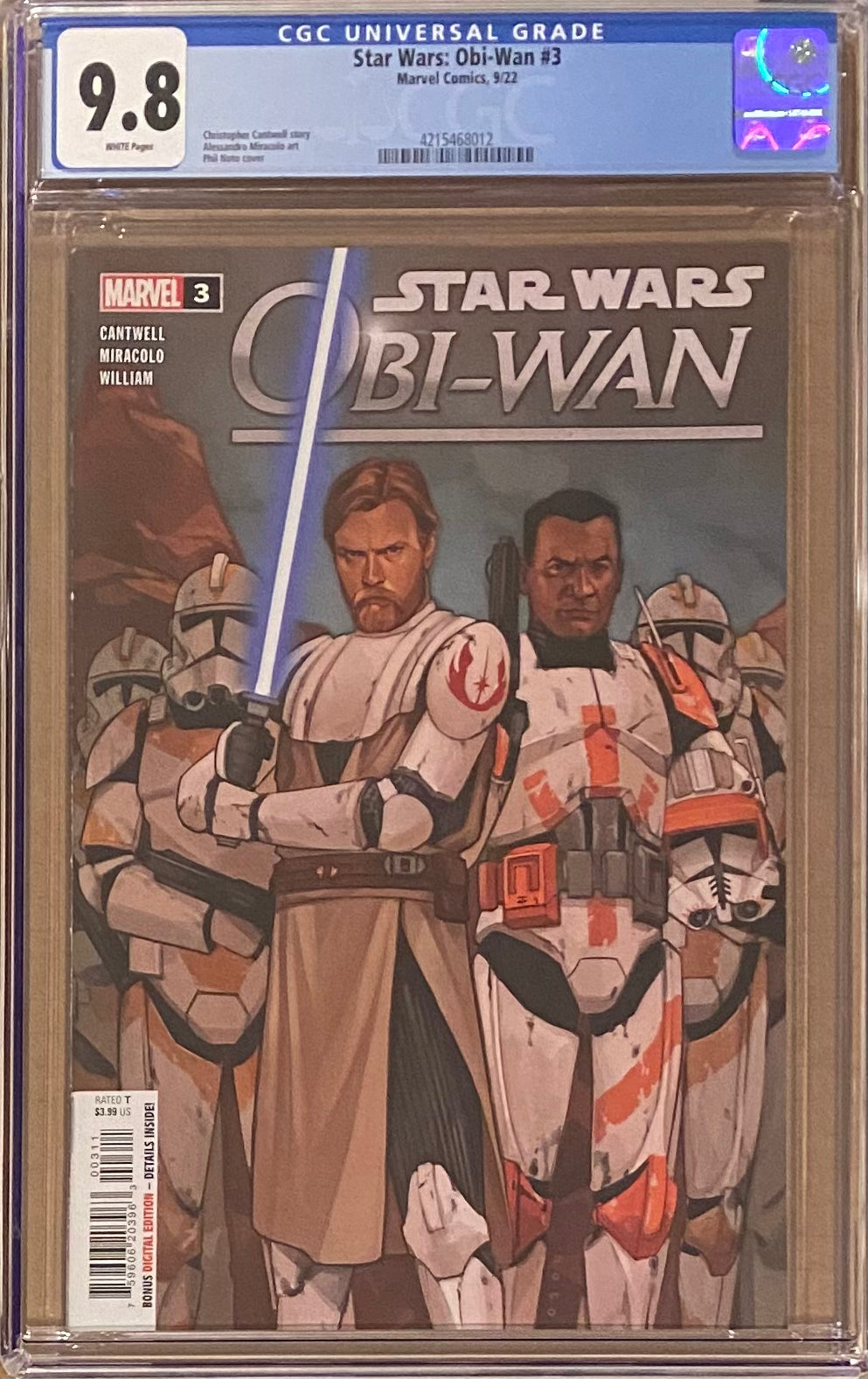 Star Wars: Obi-Wan #3 CGC 9.8