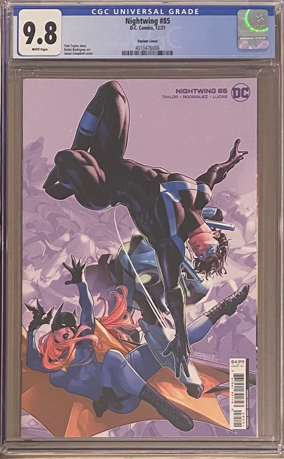 Nightwing #85 Variant CGC 9.8
