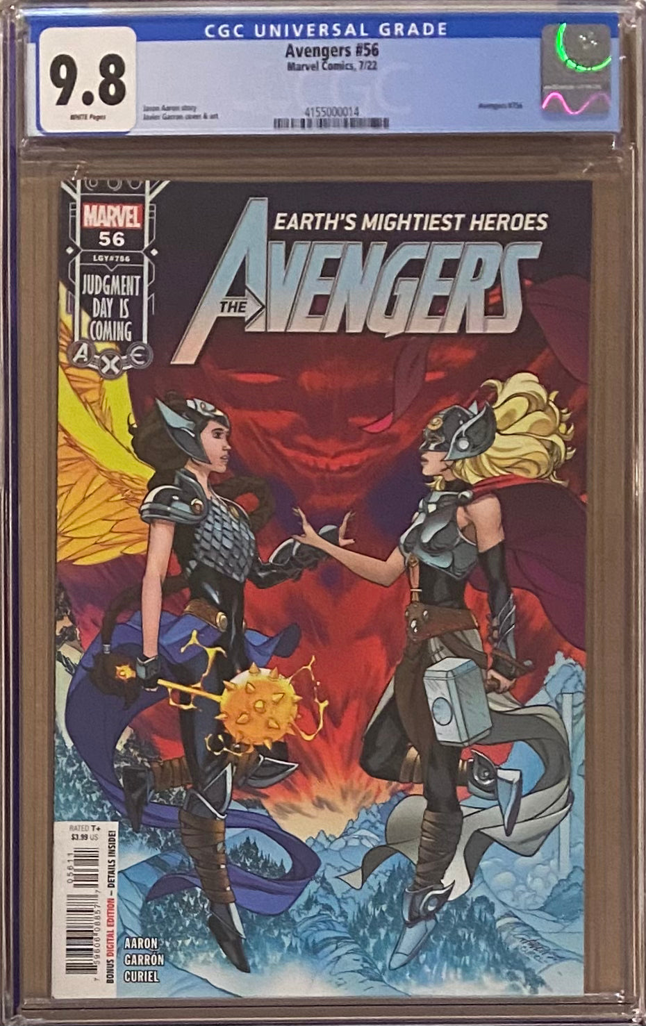 Avengers #56 CGC 9.8