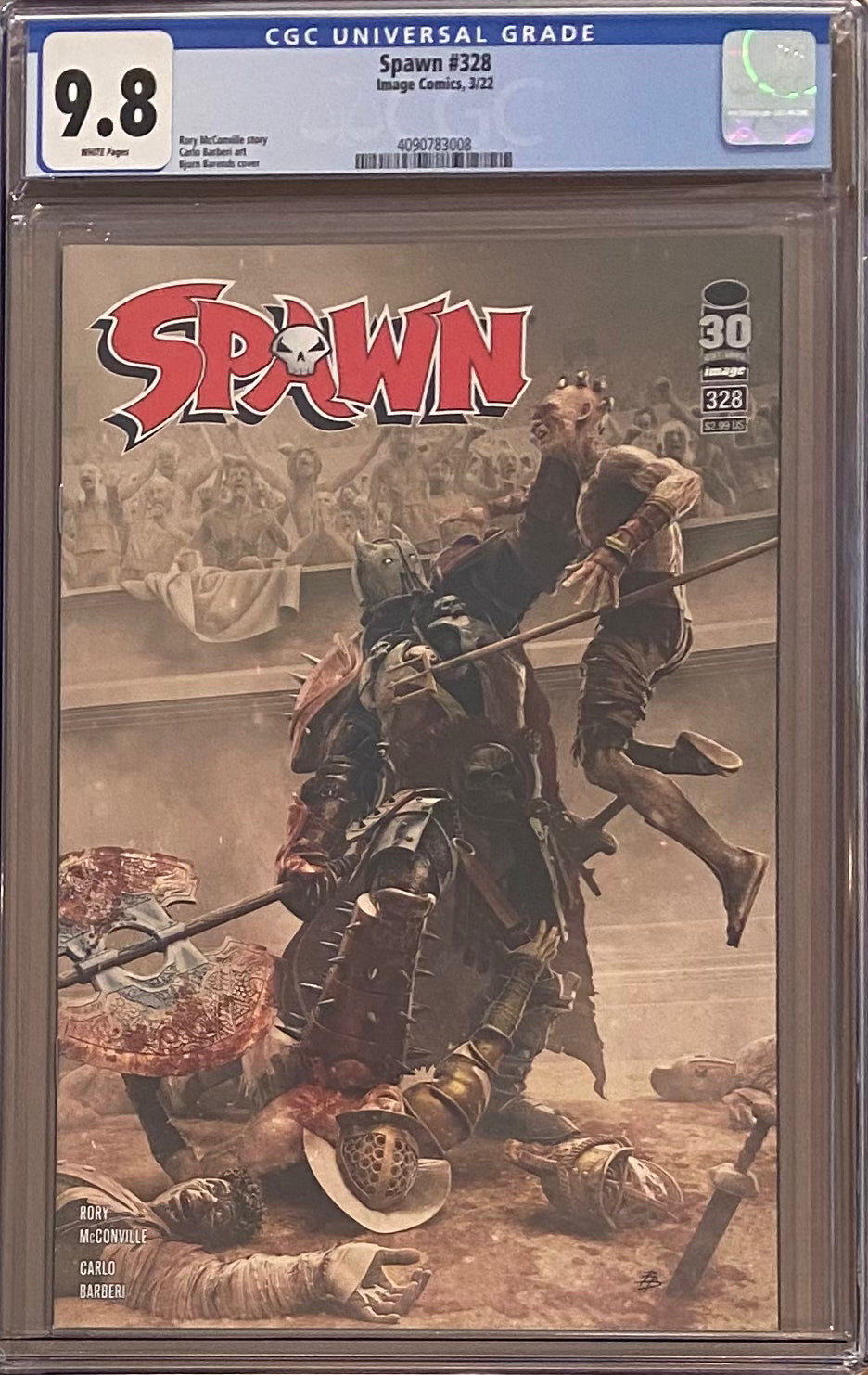 Spawn #328 CGC 9.8