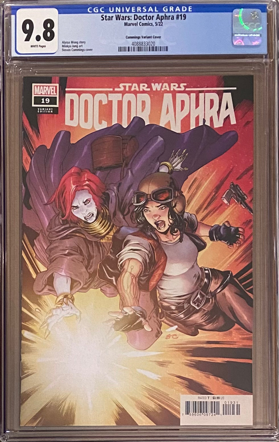 Star Wars: Doctor Aphra #19 Cummings Variant CGC 9.8