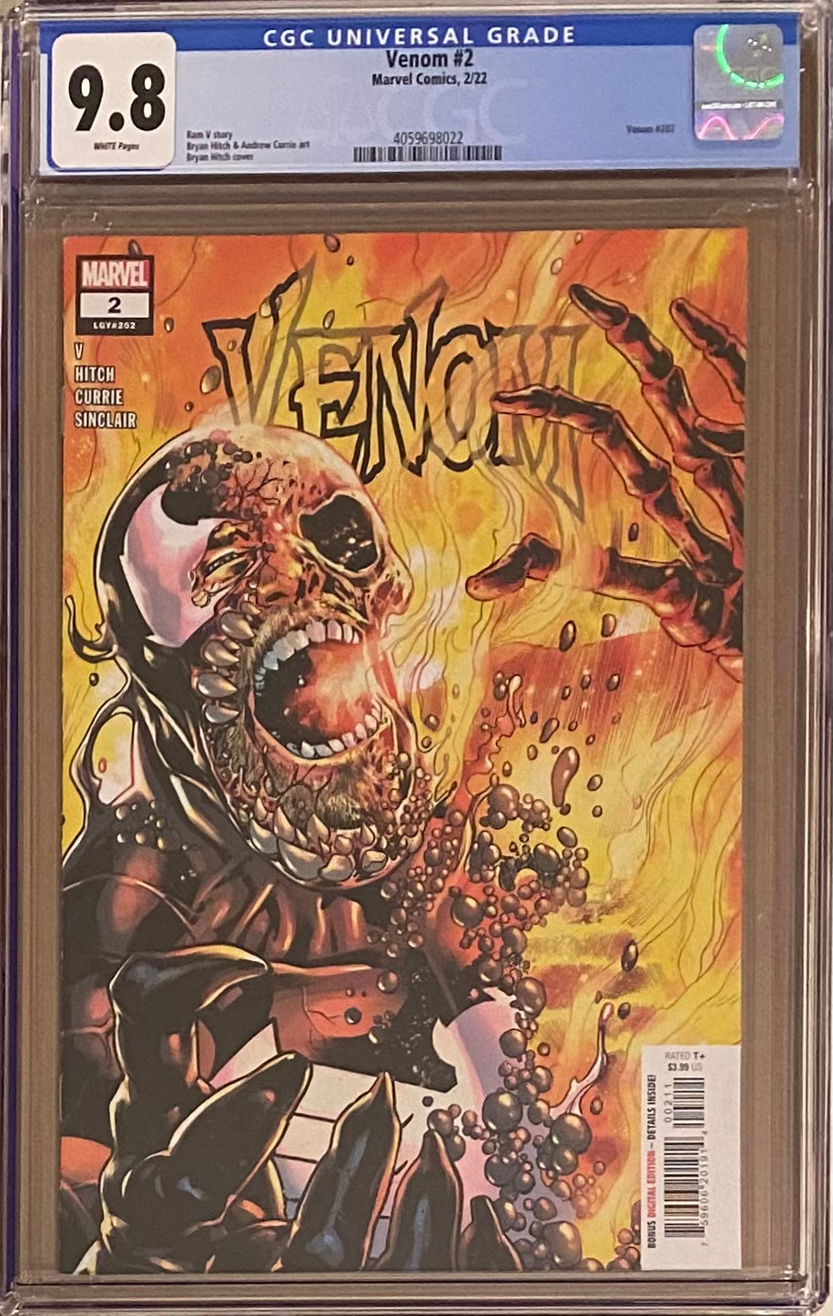 Venom #2 CGC 9.8