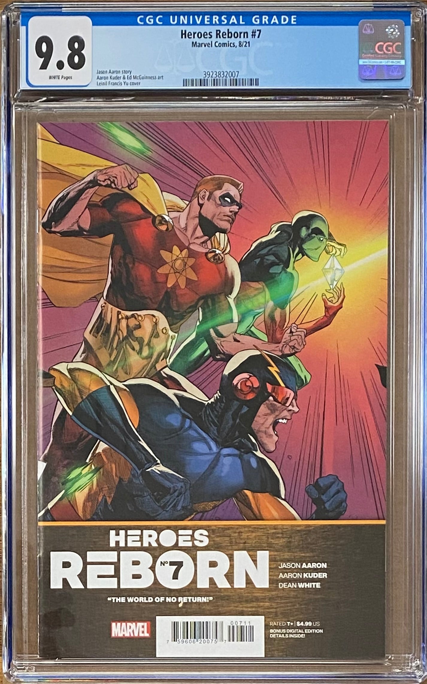 Heroes Reborn #7 CGC 9.8