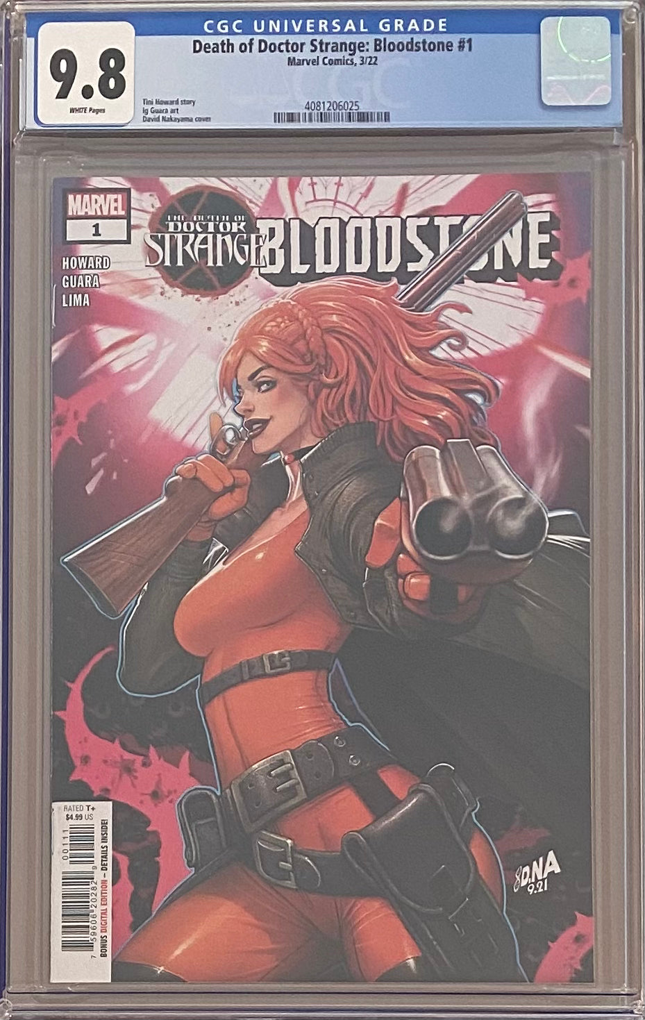 The Death of Doctor Strange: Bloodstone #1 CGC 9.8