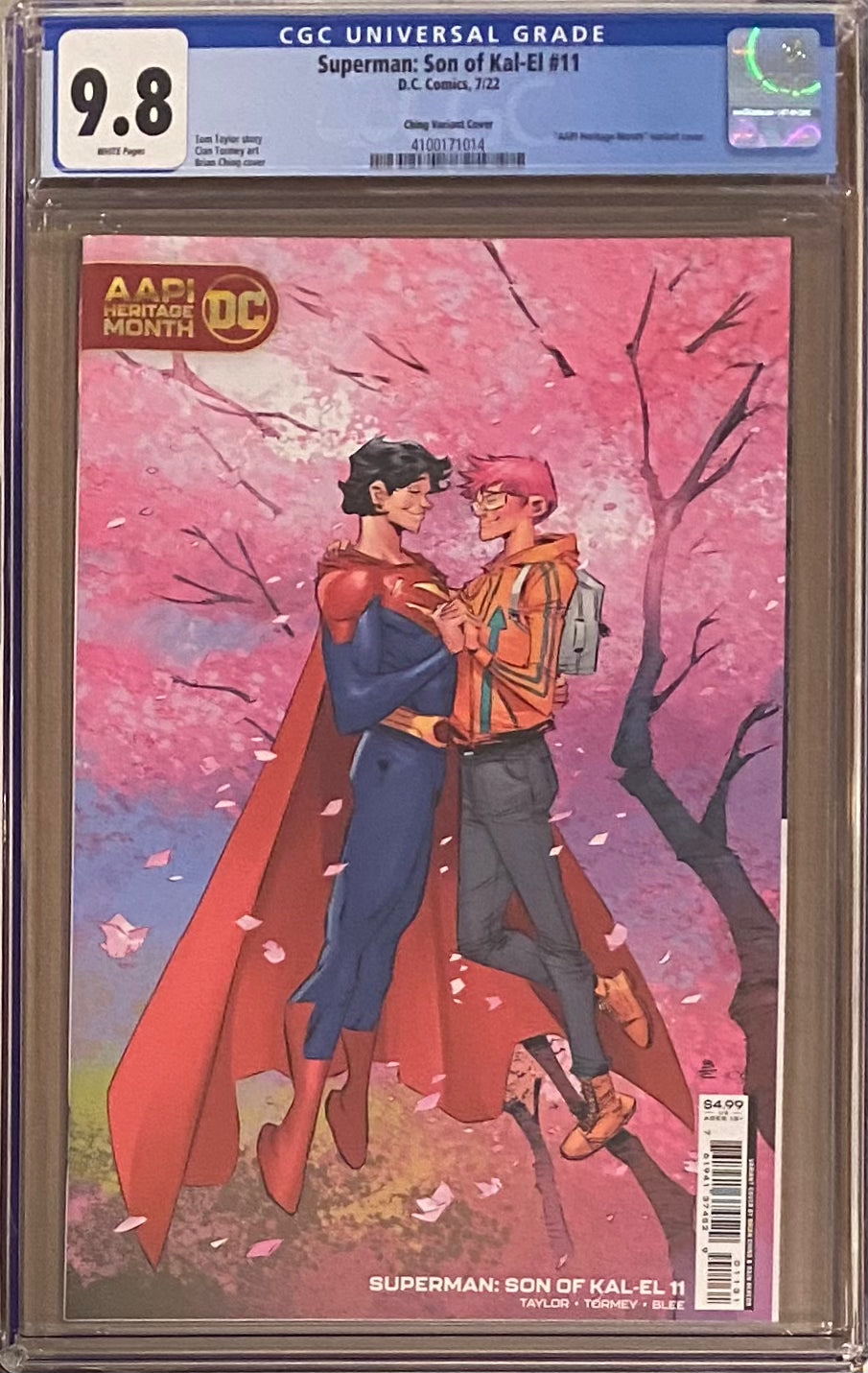 Superman: Son of Kal-El #11 Ching Variant CGC 9.8