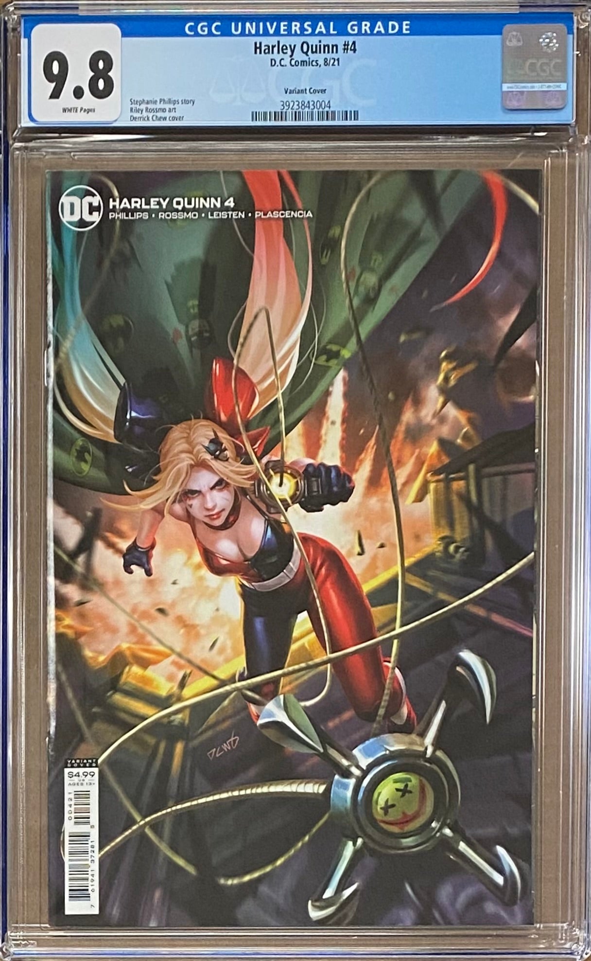 Harley Quinn #4 Variant CGC 9.8