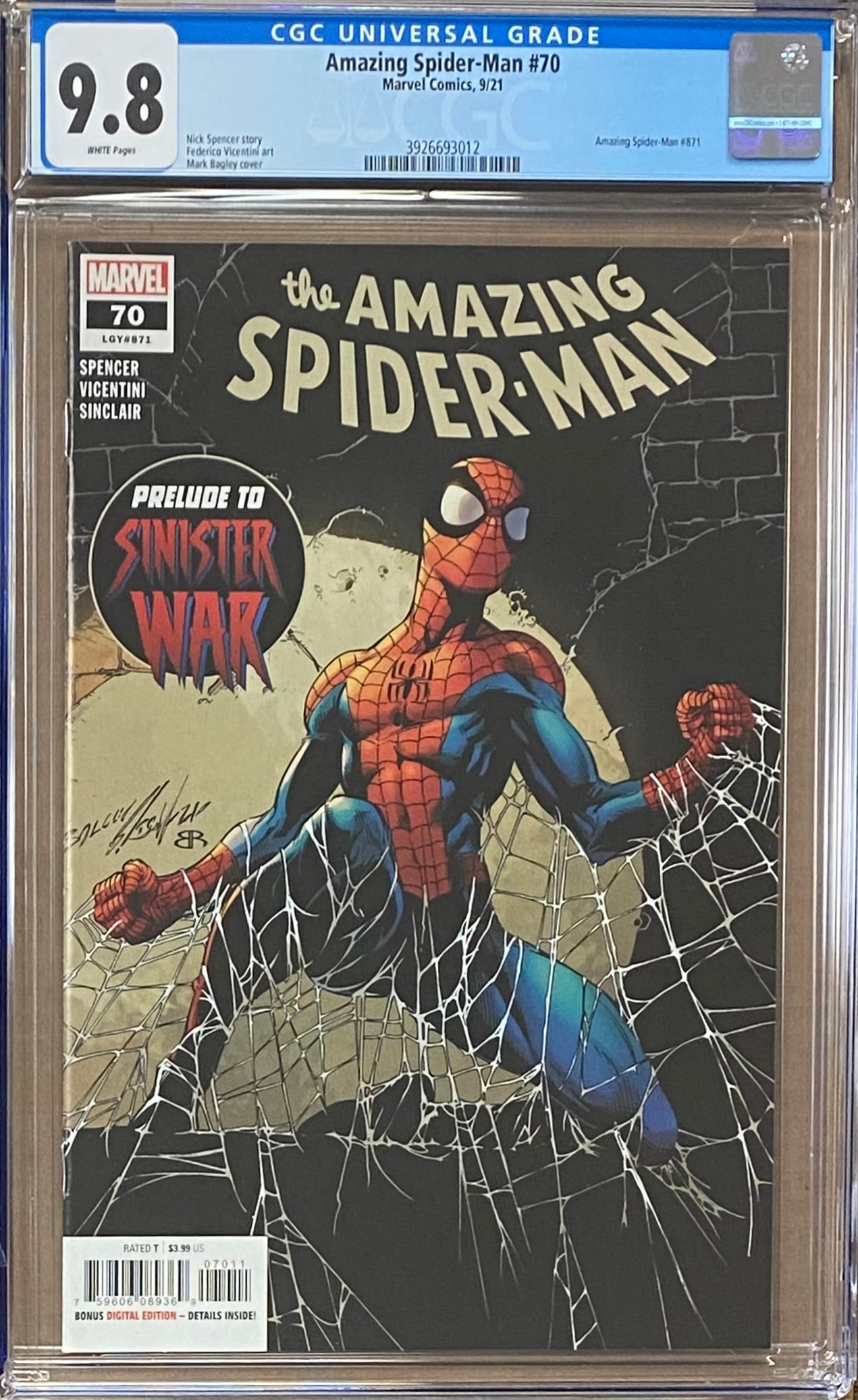 Amazing Spider-Man #70 CGC 9.8