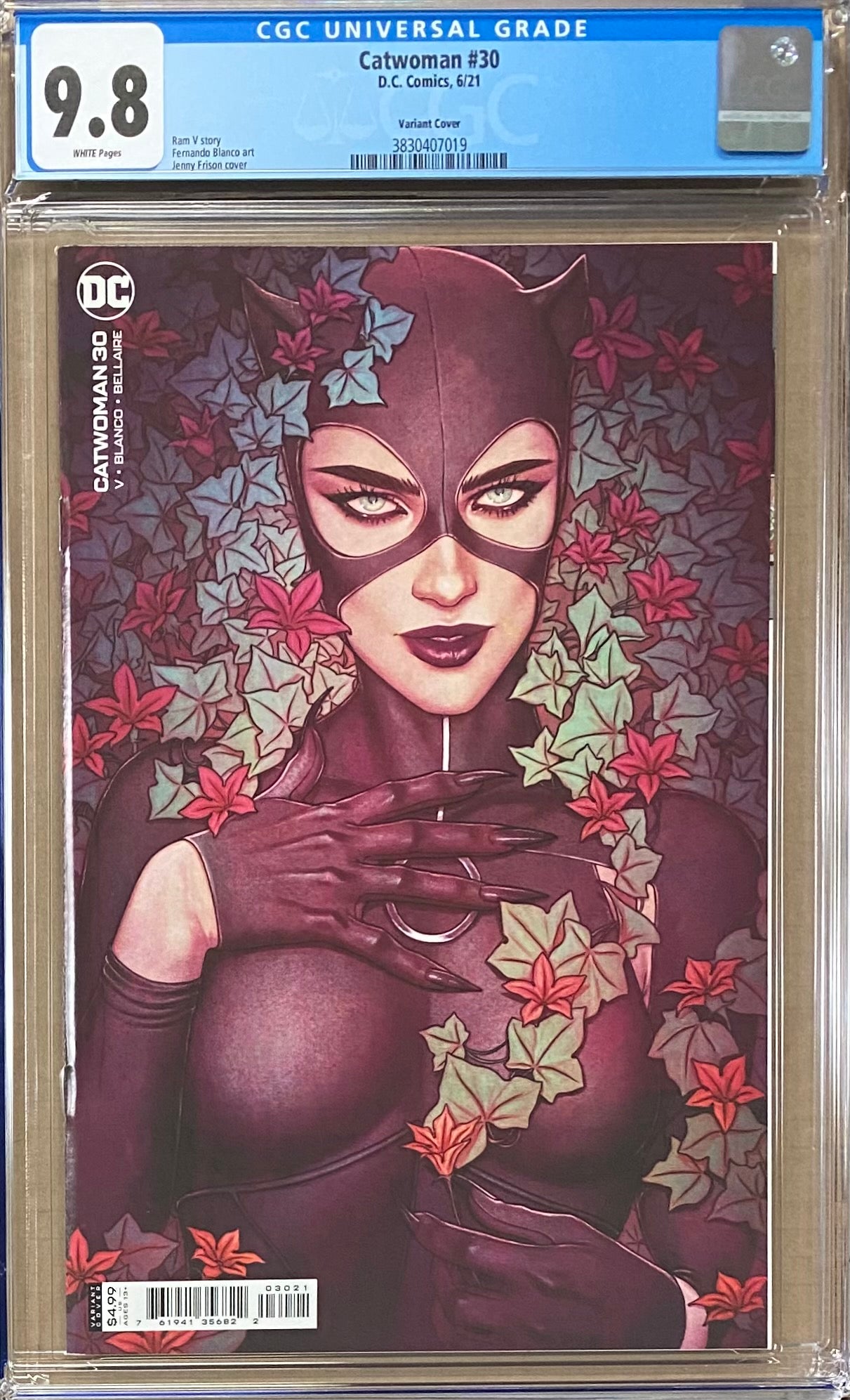 Catwoman #30 Frison Variant CGC 9.8