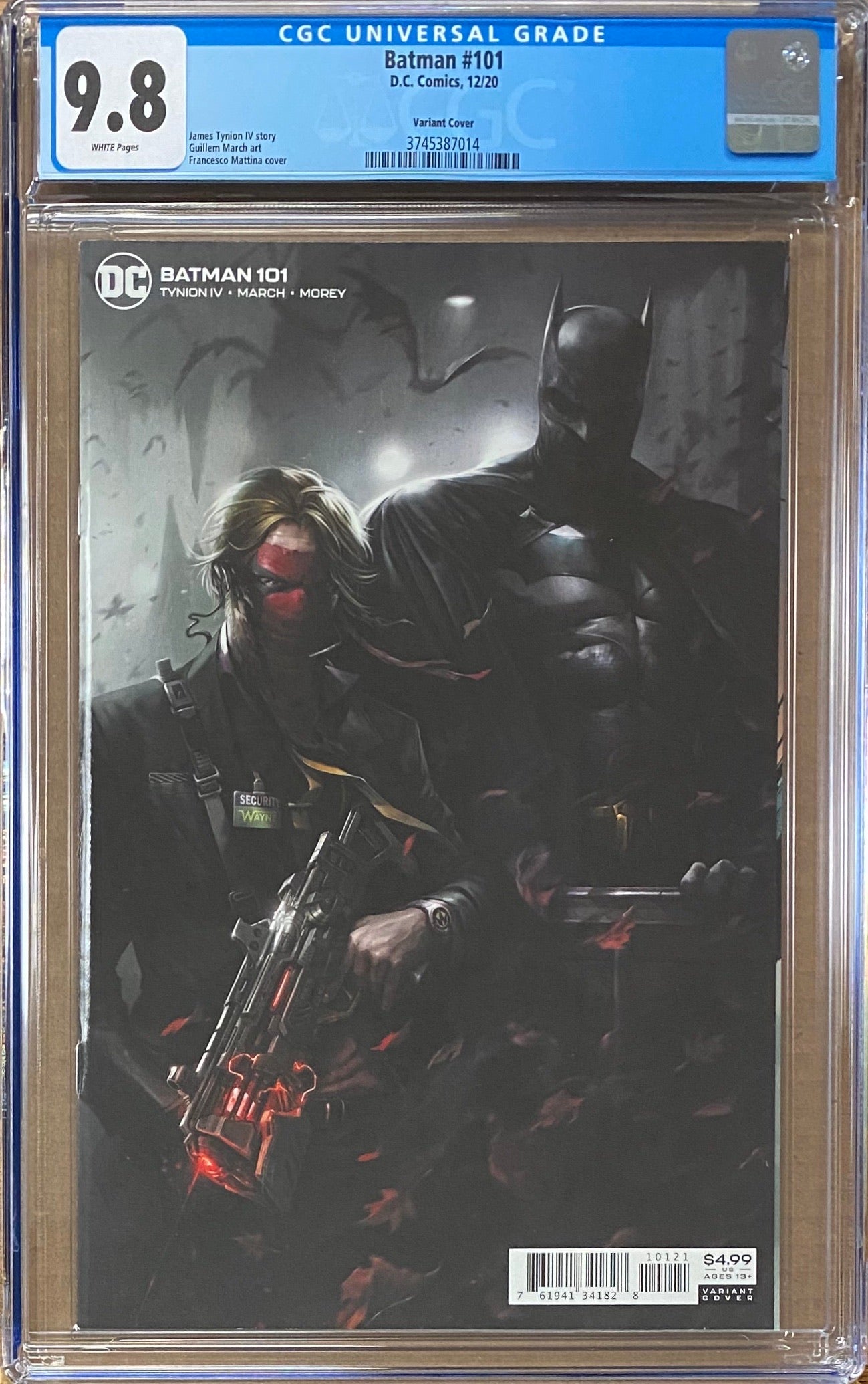Batman #101 Mattina Variant CGC 9.8