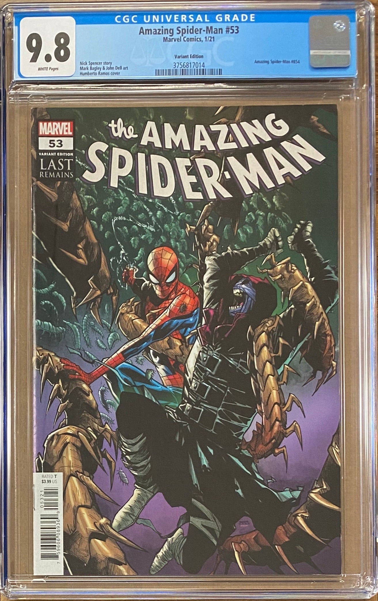 Amazing Spider-Man #53 Variant CGC 9.8