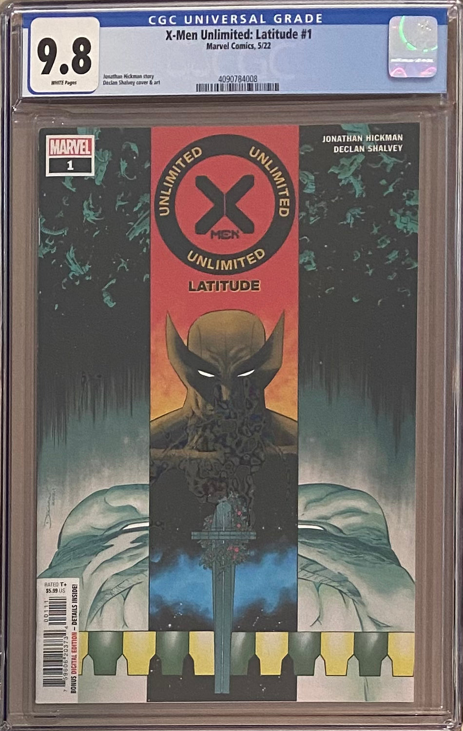 X-Men Unlimited: Latitude #1 CGC 9.8