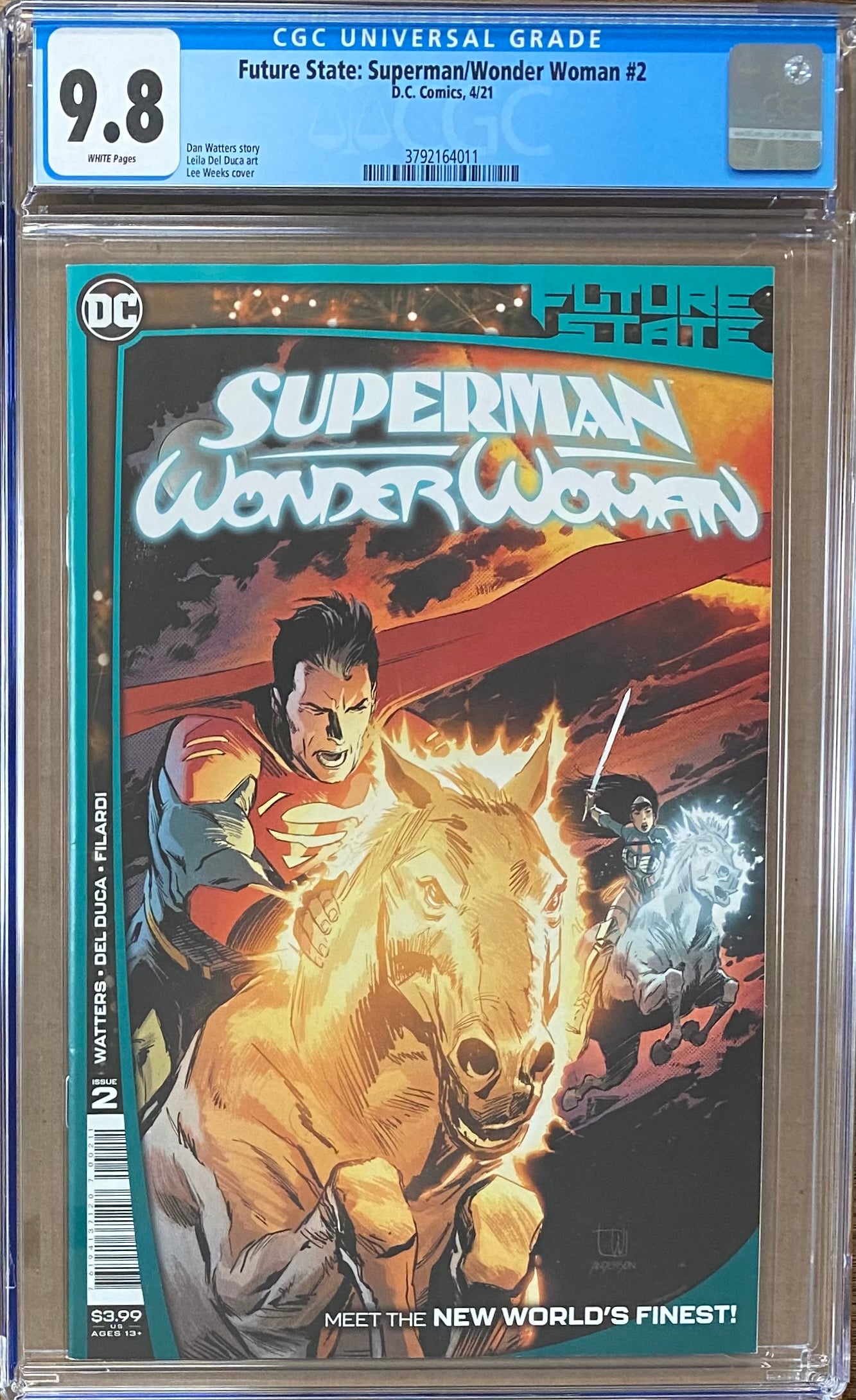 Future State: Superman/Wonder Woman #2 CGC 9.8