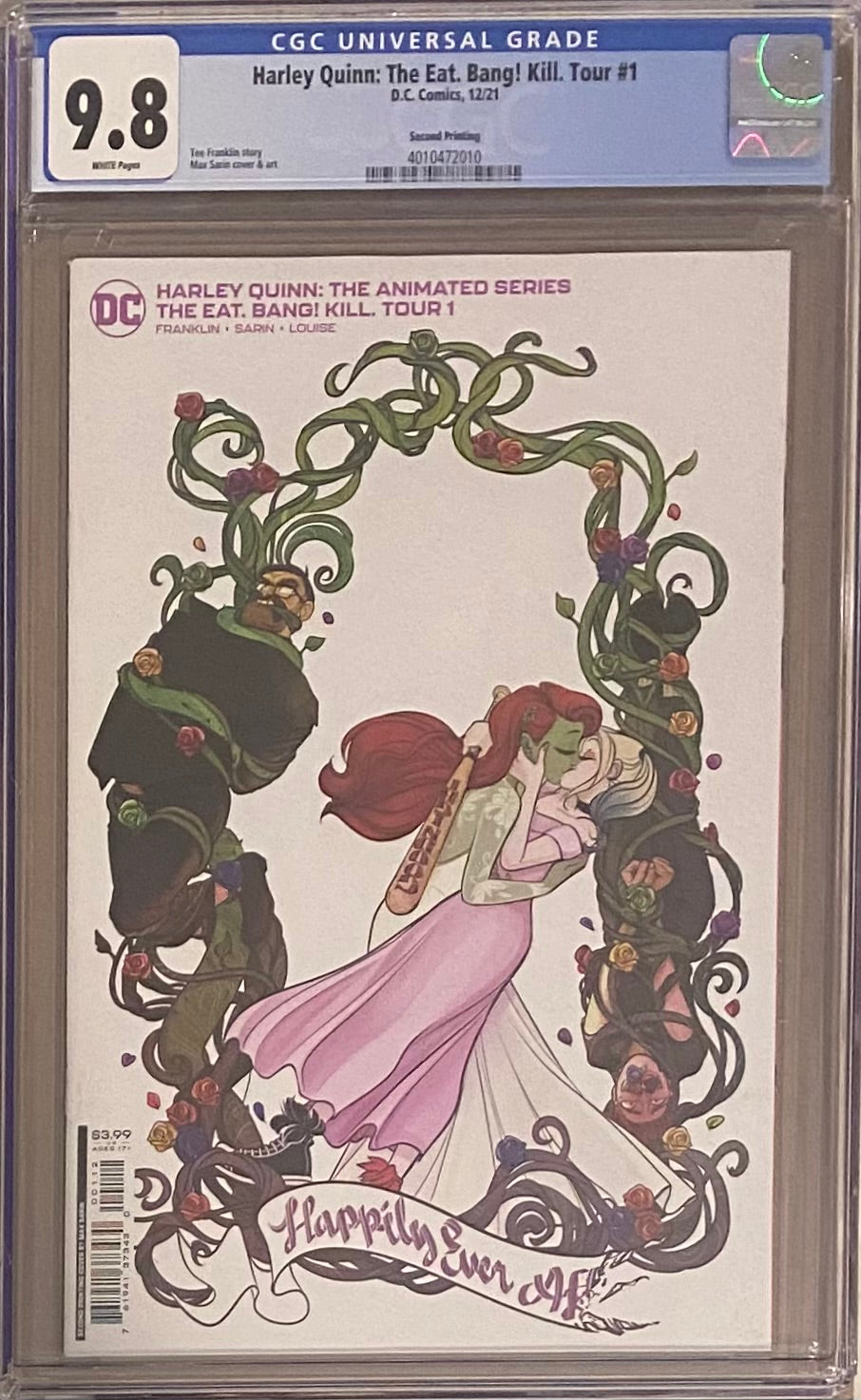 Harley Quinn: The Animated Series - The Eat, Bang! Kill Tour #1 Second Printing CGC 9.8