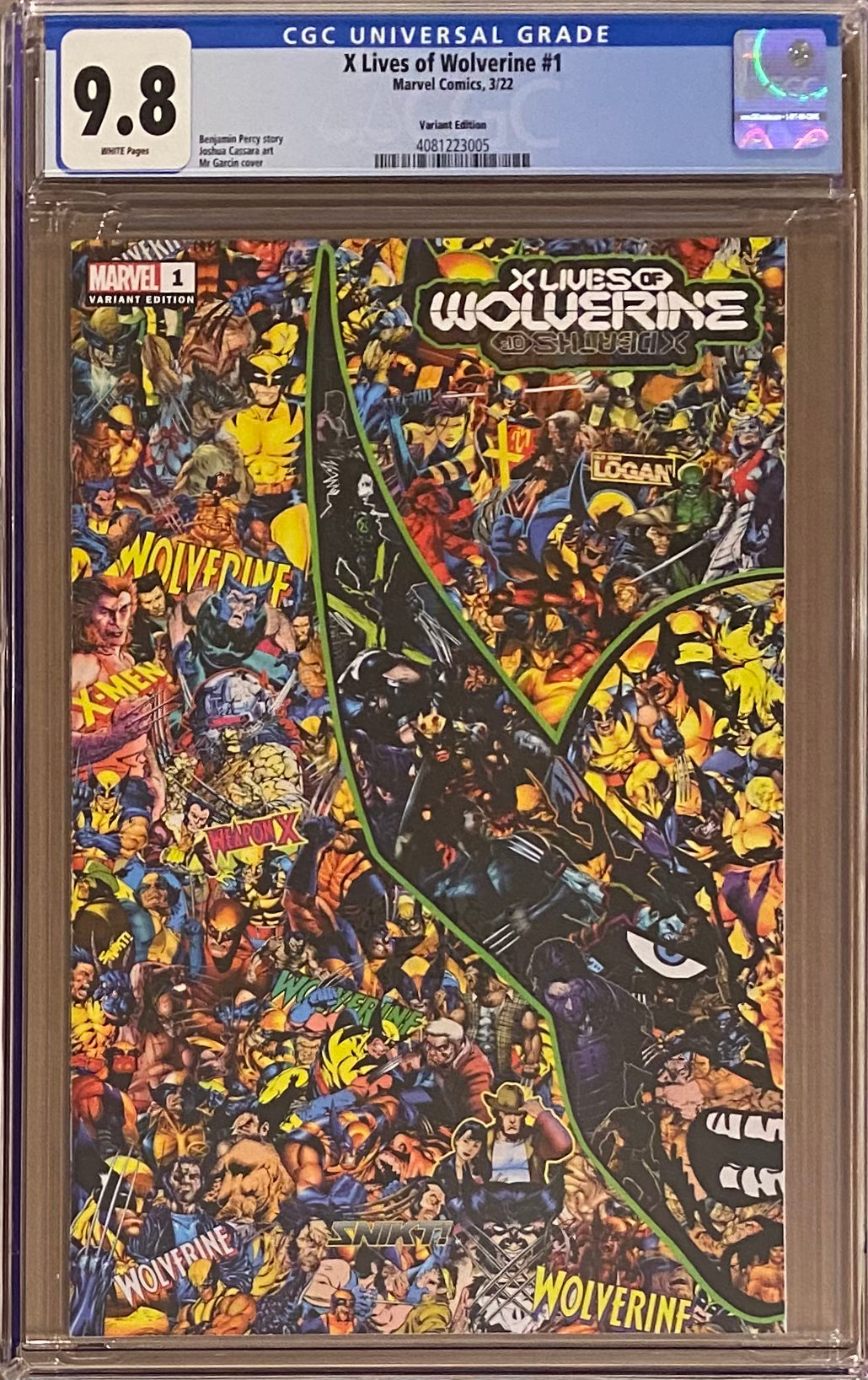 X Lives of Wolverine #1 Garcin Variant CGC 9.8