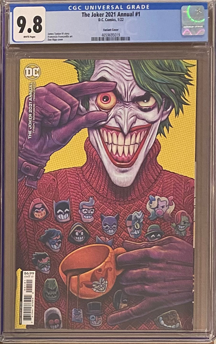 The Joker 2021 Annual #1 Variant CGC 9.8
