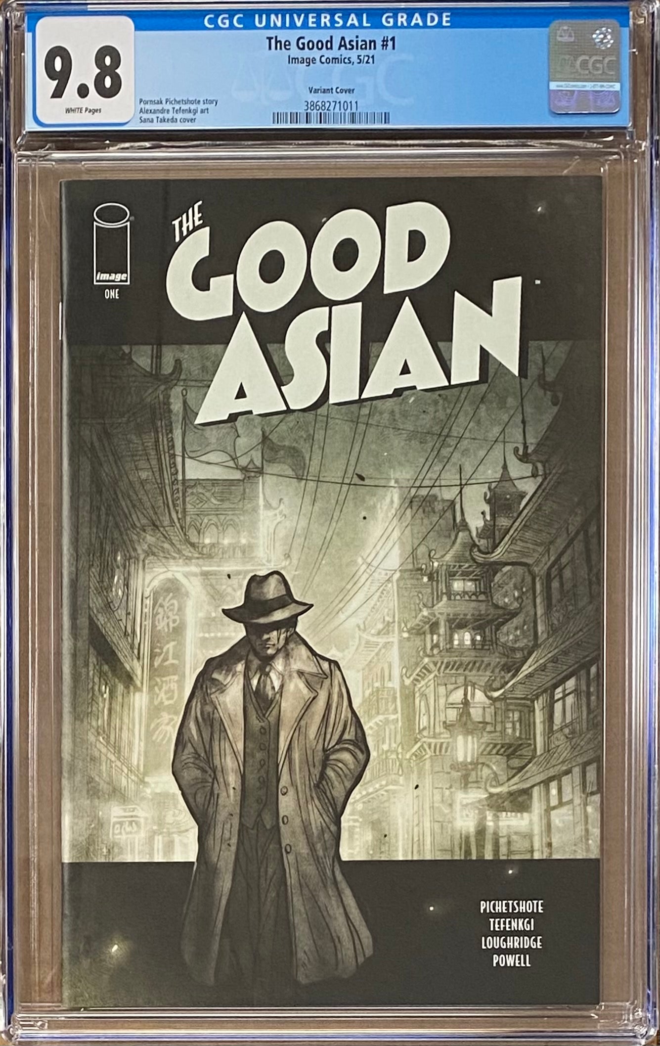 The Good Asian #1 Variant CGC 9.8