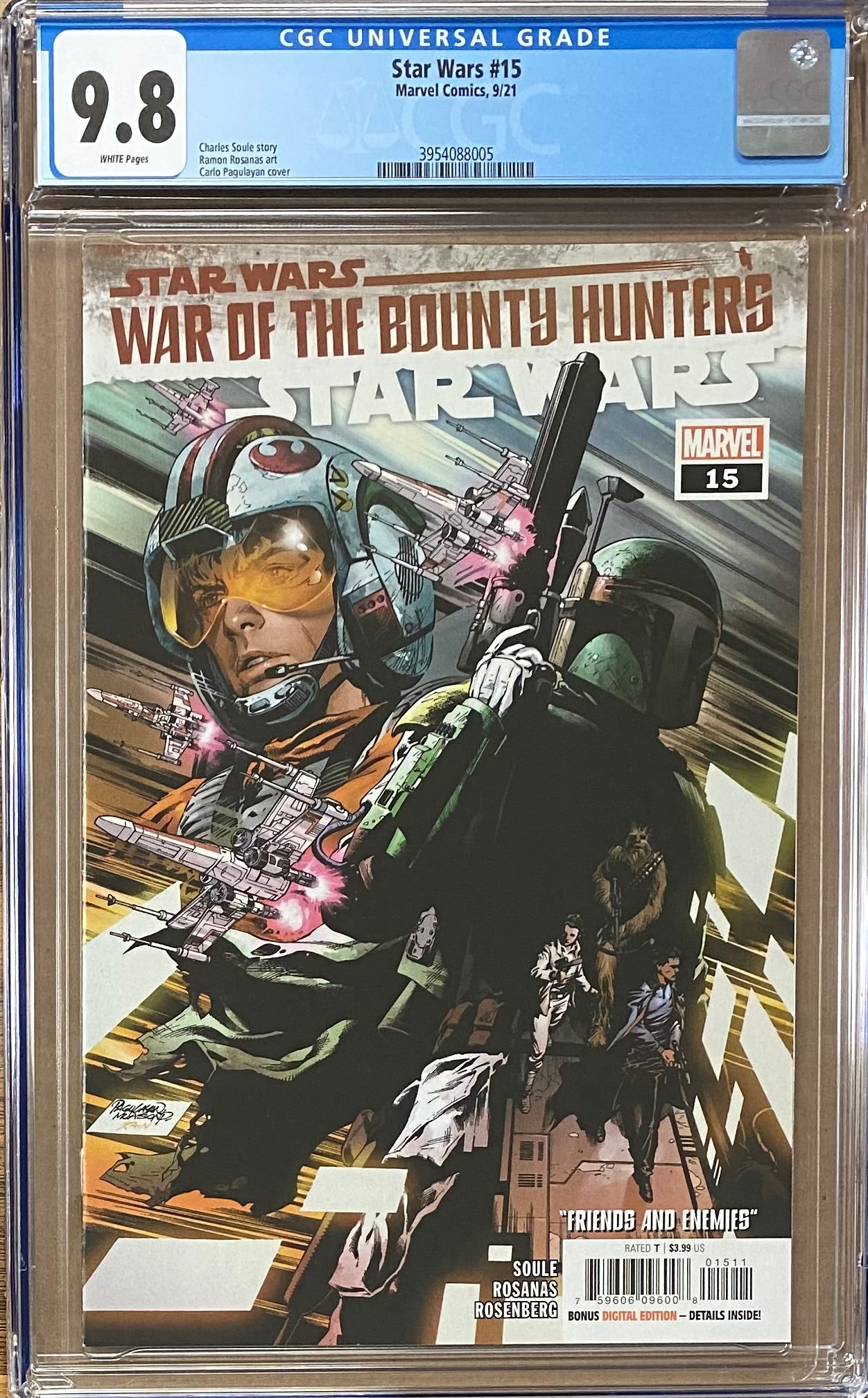 Star Wars #15 CGC 9.8 - War of the Bounty Hunters