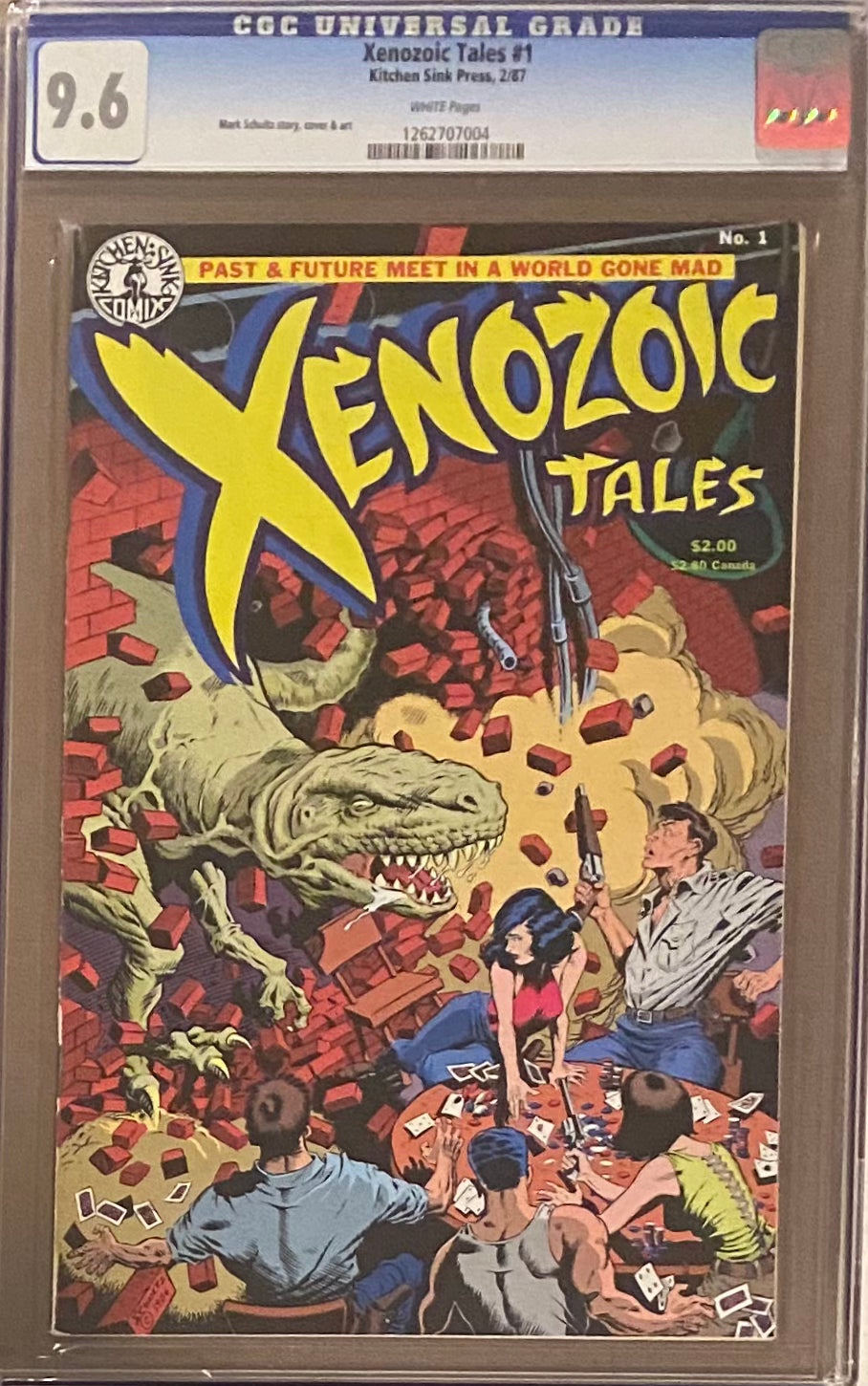 Xenozoic Tales #1 CGC 9.6