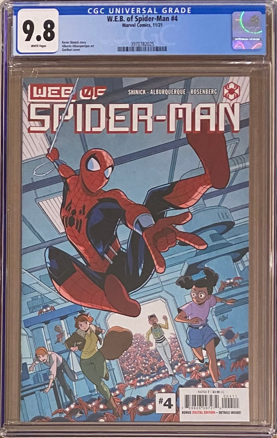 Web of Spider-Man #4 CGC 9.8