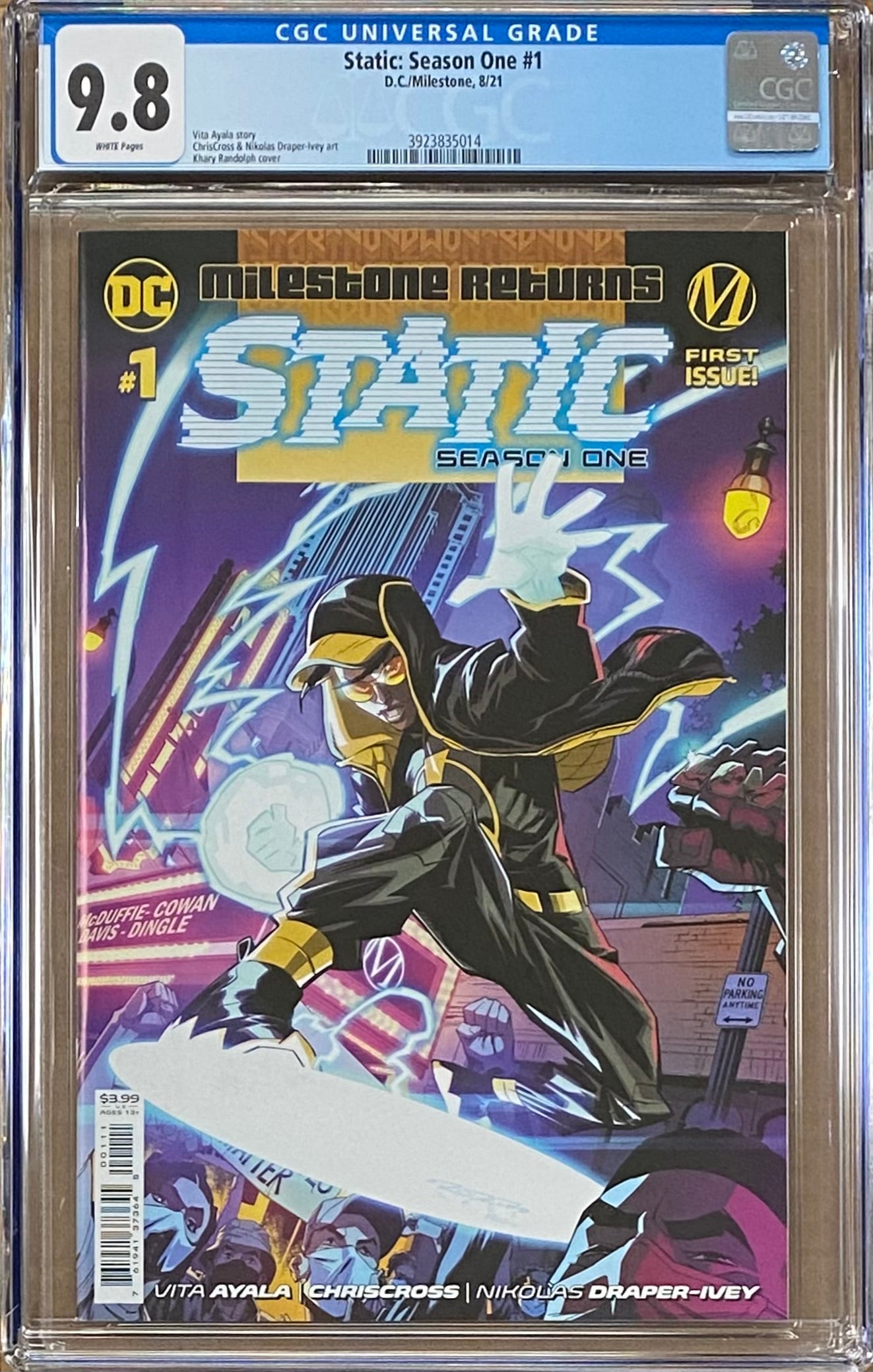 Static: Season One #1 CGC 9.8