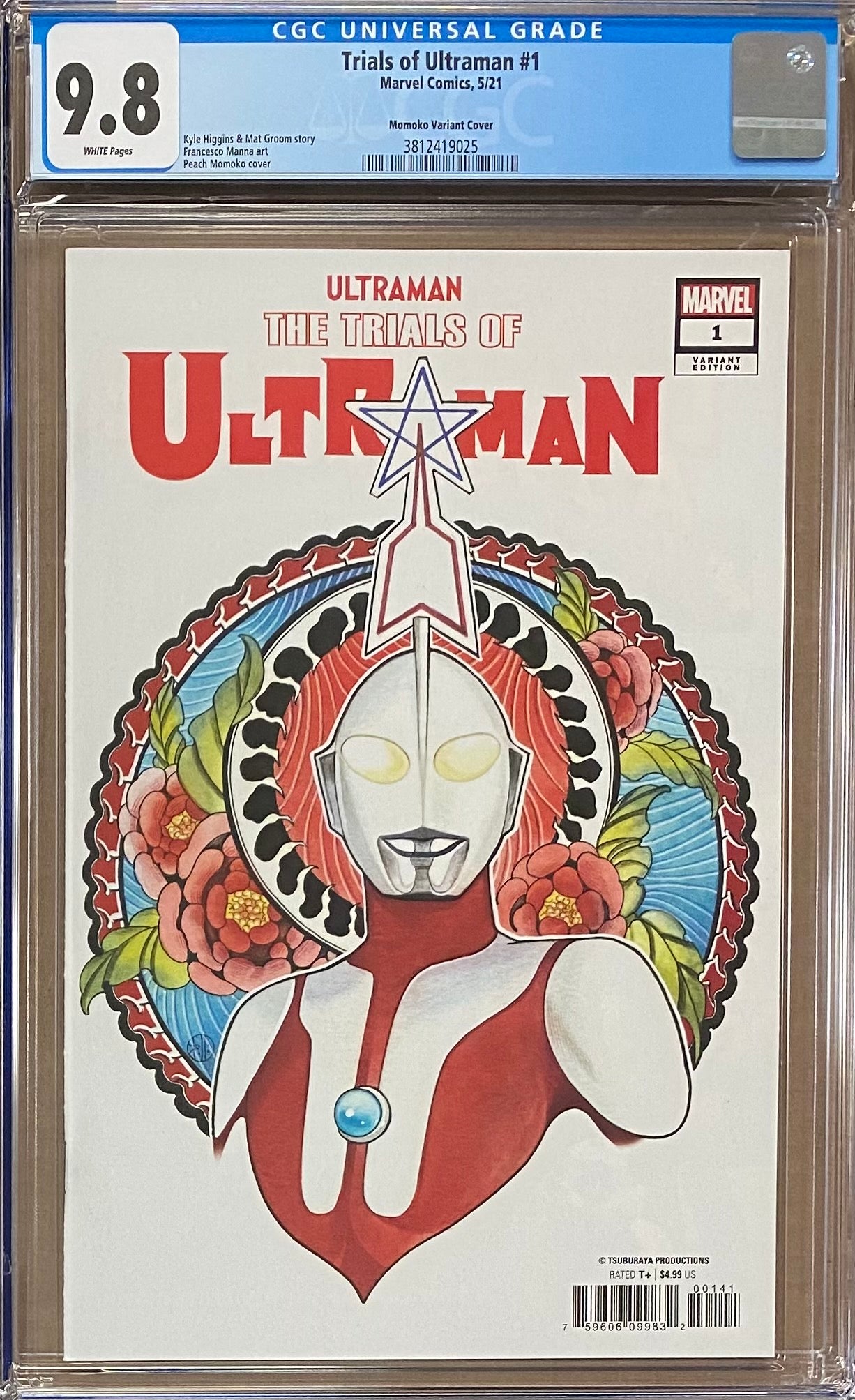 The Trials of Ultraman #1 Momoko Variant CGC 9.8