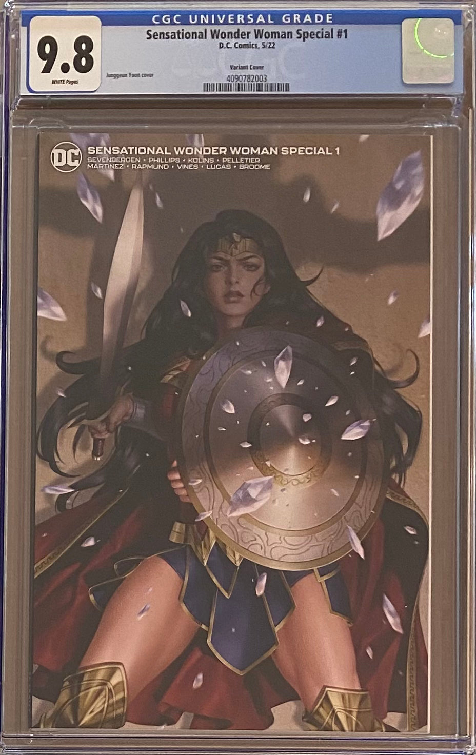 Sensational Wonder Woman Special #1 Yoon Variant CGC 9.8