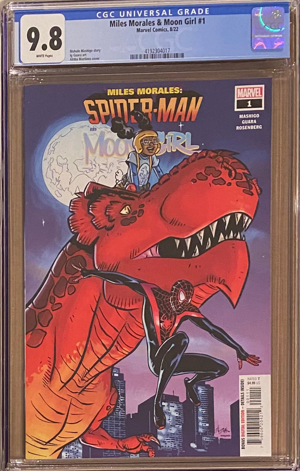 Miles Morales and Moon Girl #1 CGC 9.8