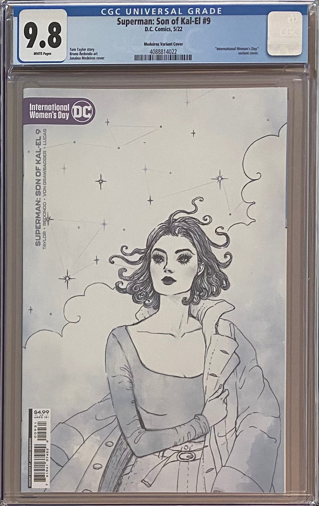 Superman: Son of Kal-El #9 Medeiros Variant CGC 9.8