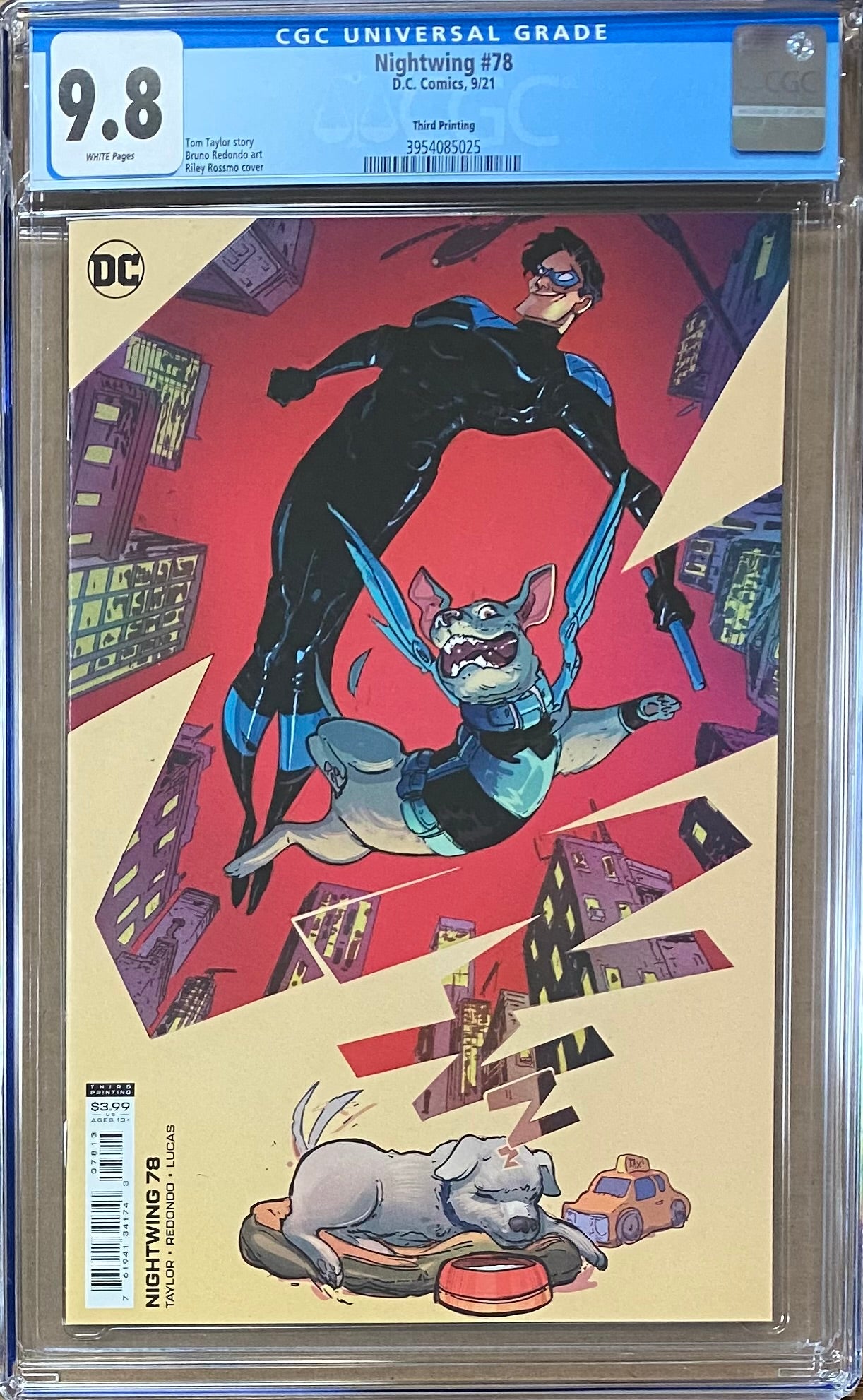 Nightwing #78 Third Printing CGC 9.8