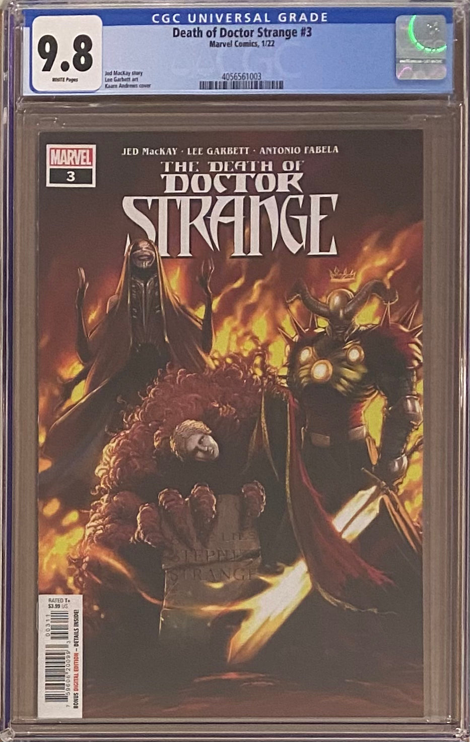 The Death of Doctor Strange #3 CGC 9.8