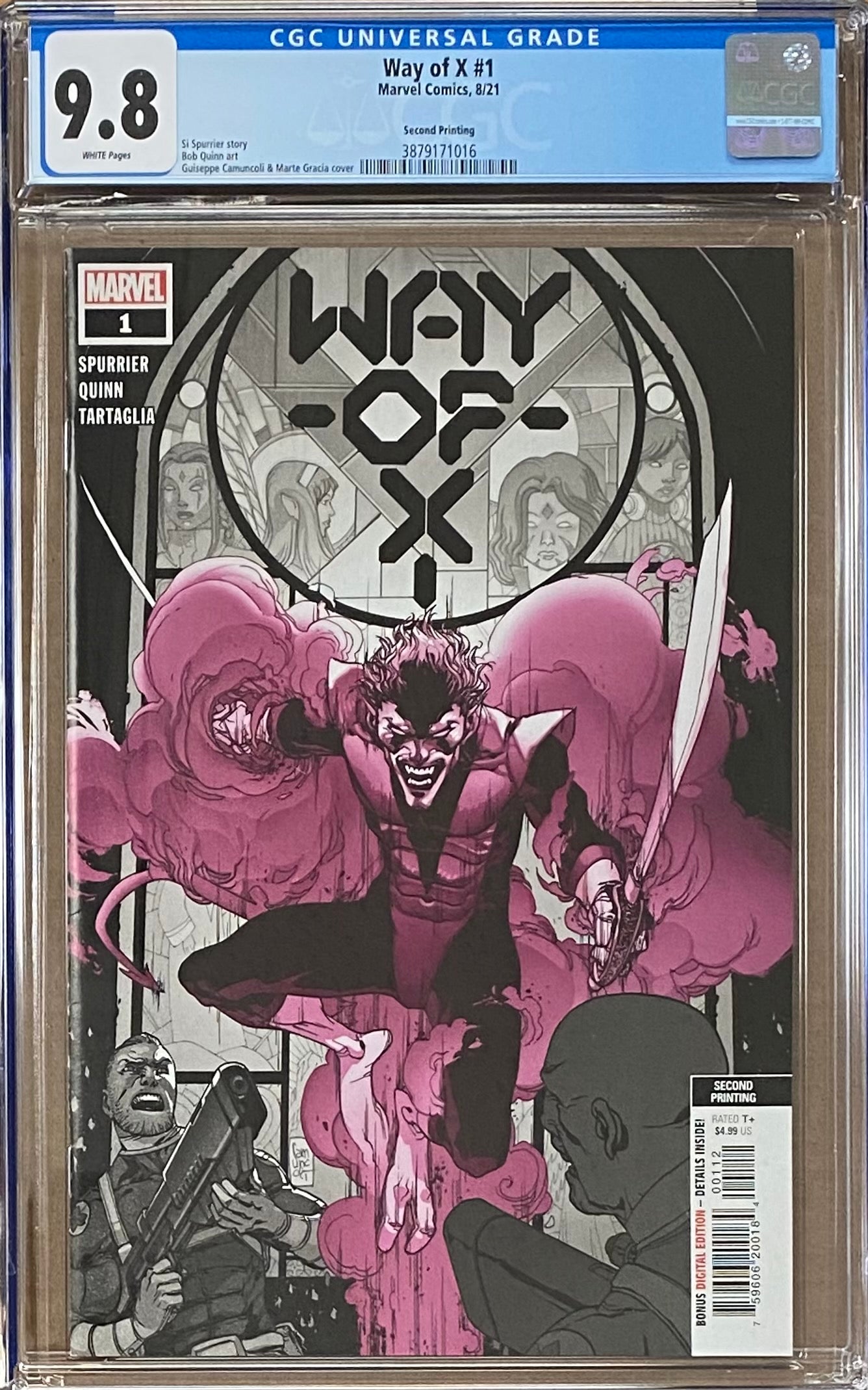 Way of X #1 Second Printing CGC 9.8