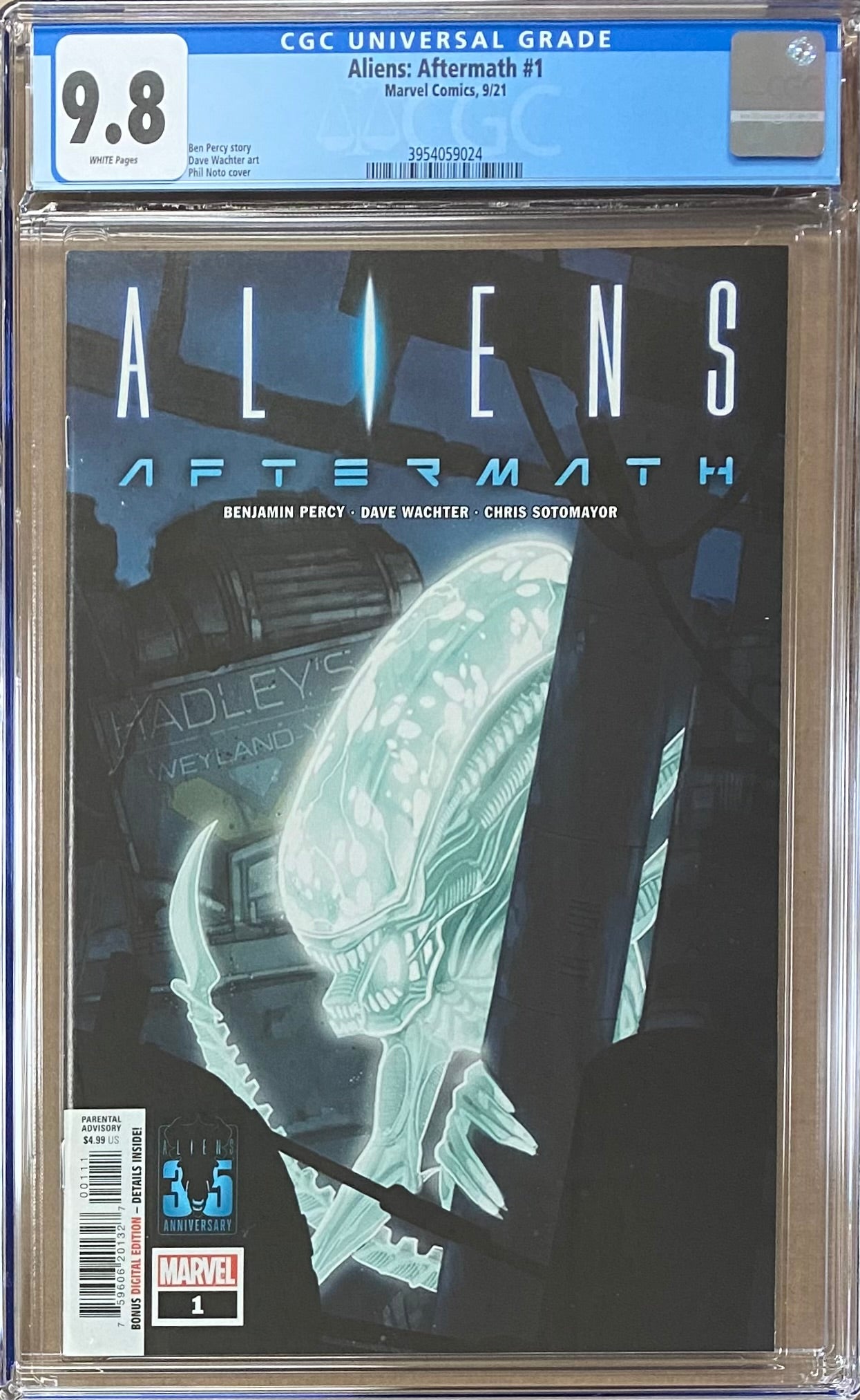 Aliens: Aftermath #1 CGC 9.8