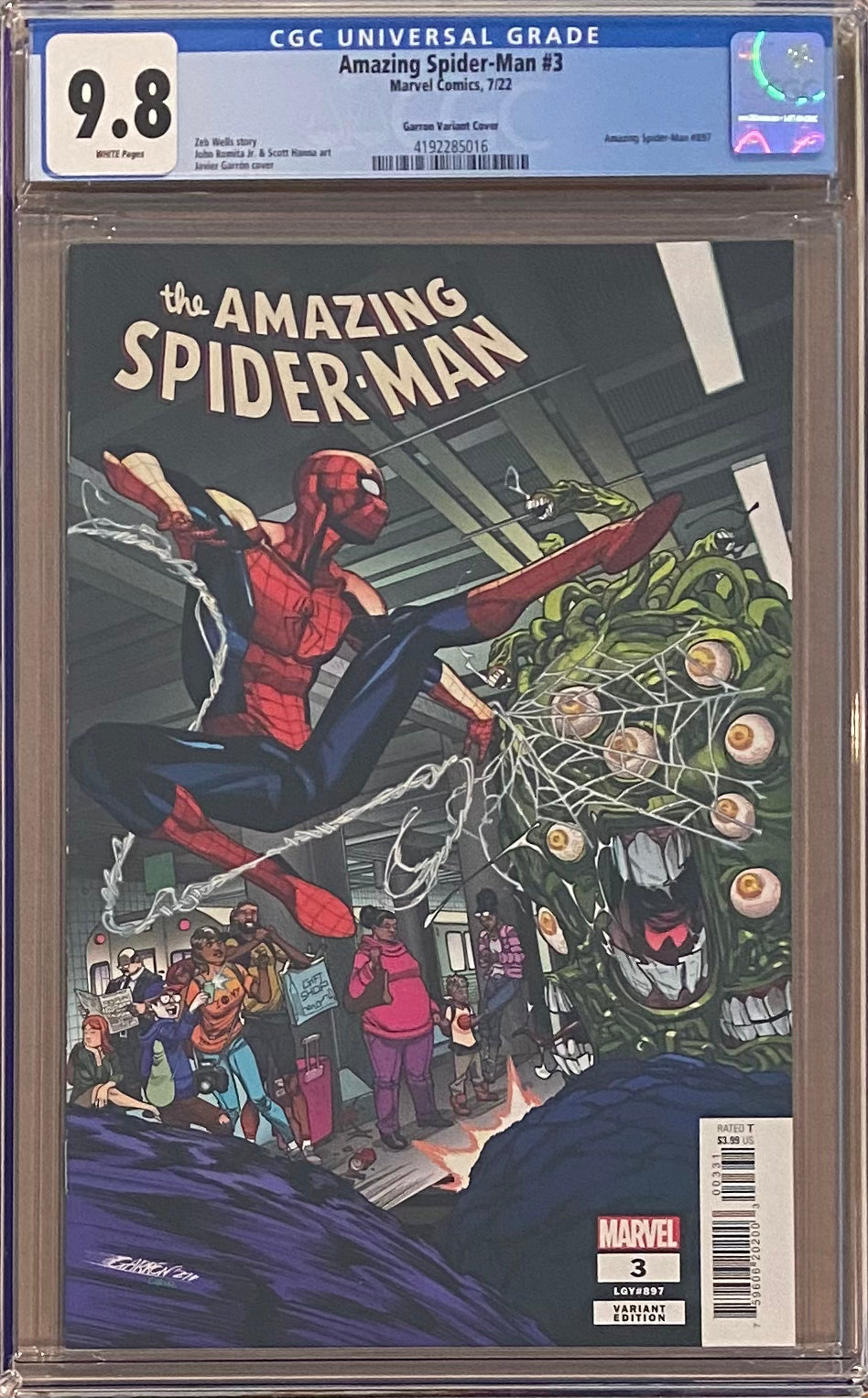 Amazing Spider-Man #3 Garron 1:25 Retailer Incentive Variant CGC 9.8