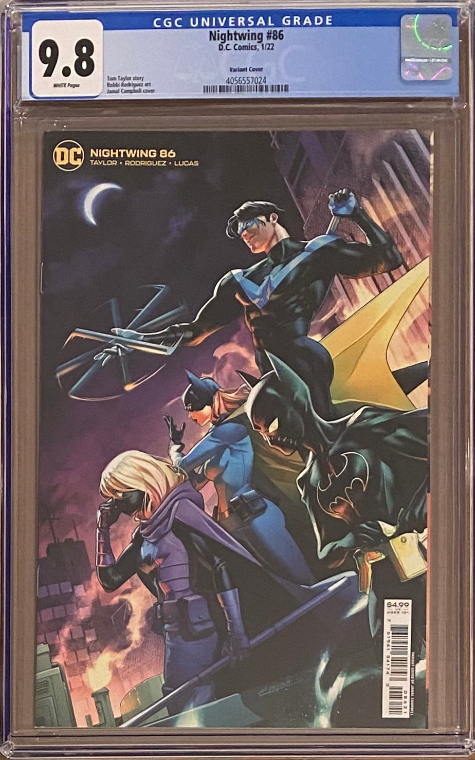 Nightwing #86 Variant CGC 9.8