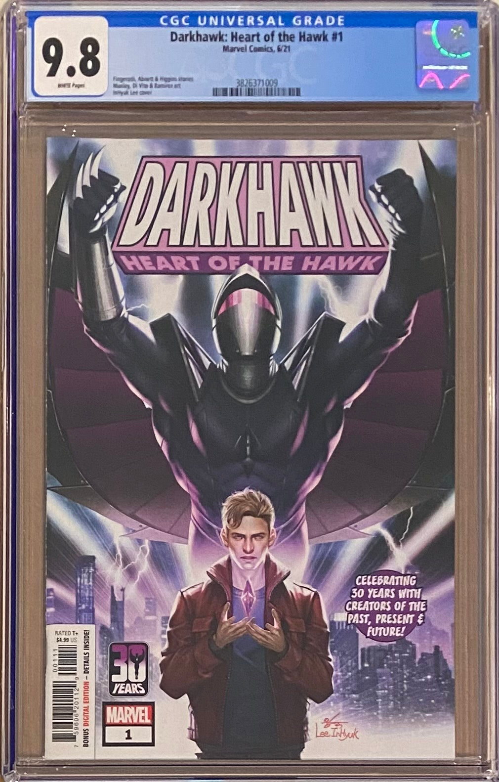 Darkhawk: Heart of the Hawk #1 CGC 9.8