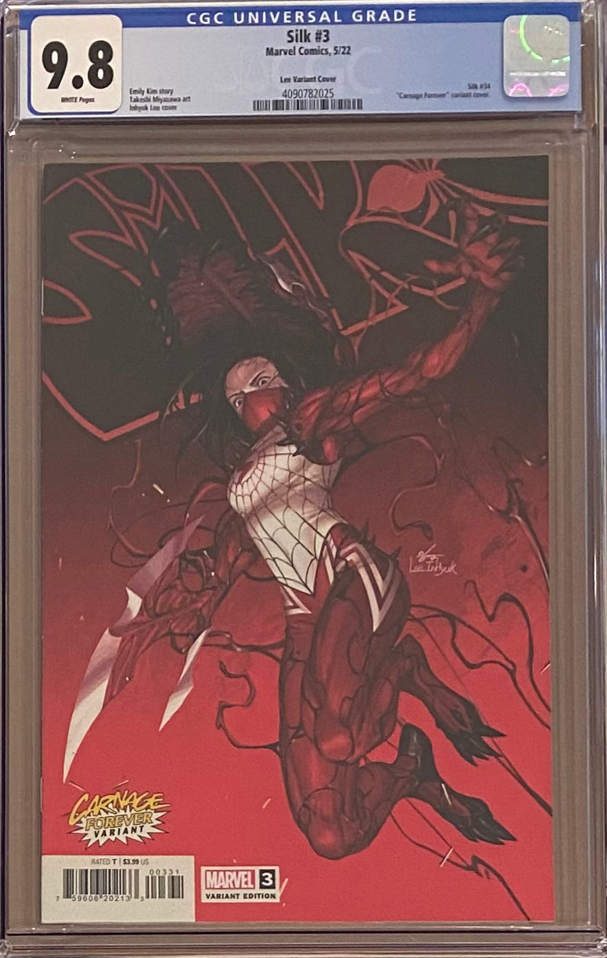 Silk #3 Jeehyung Lee Variant CGC 9.8