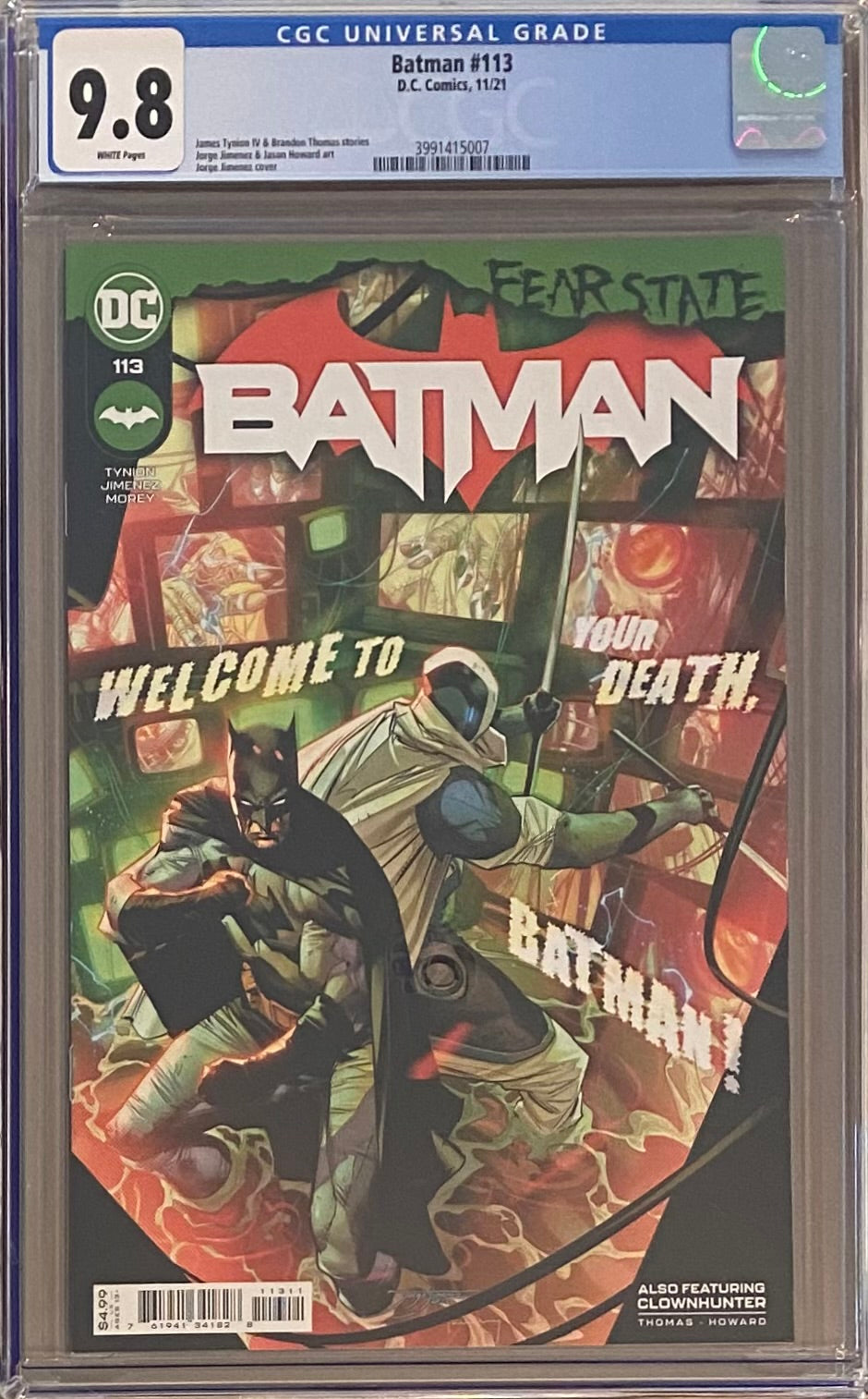 Batman #113 CGC 9.8