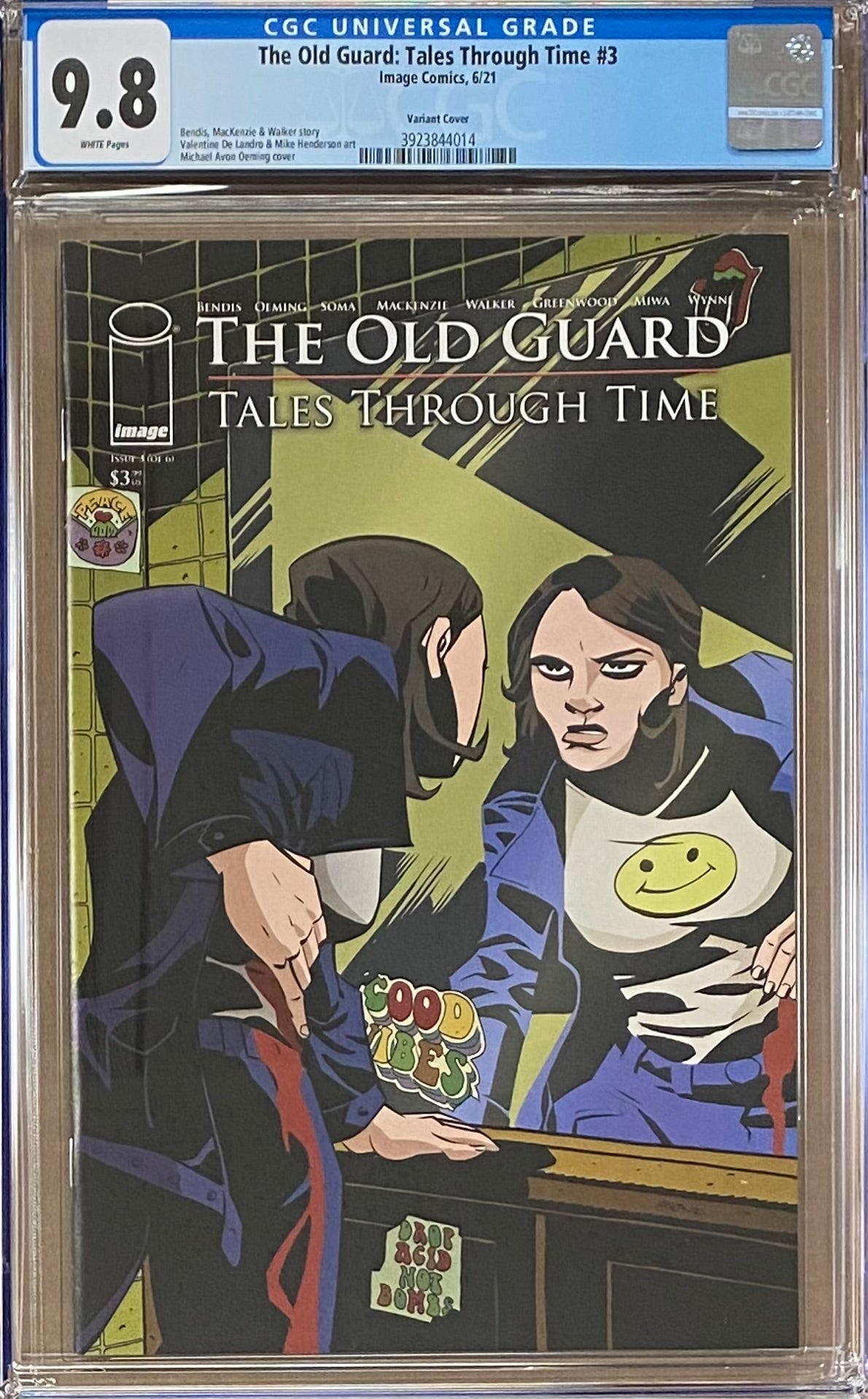The Old Guard: Tales Through Time #3 Oeming Variant CGC 9.8