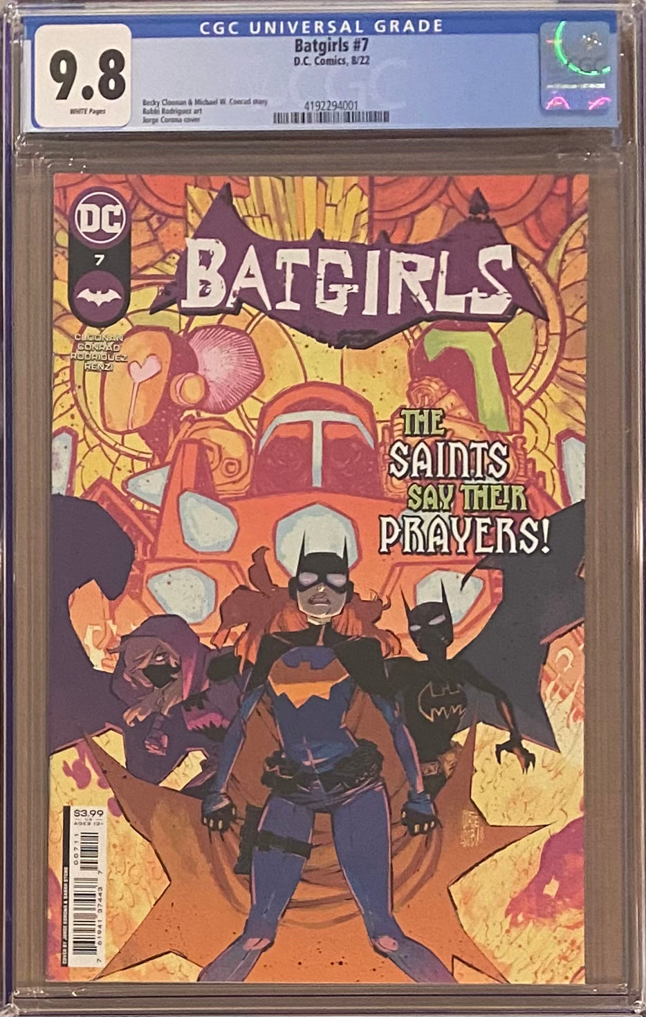 Batgirls #7 CGC 9.8